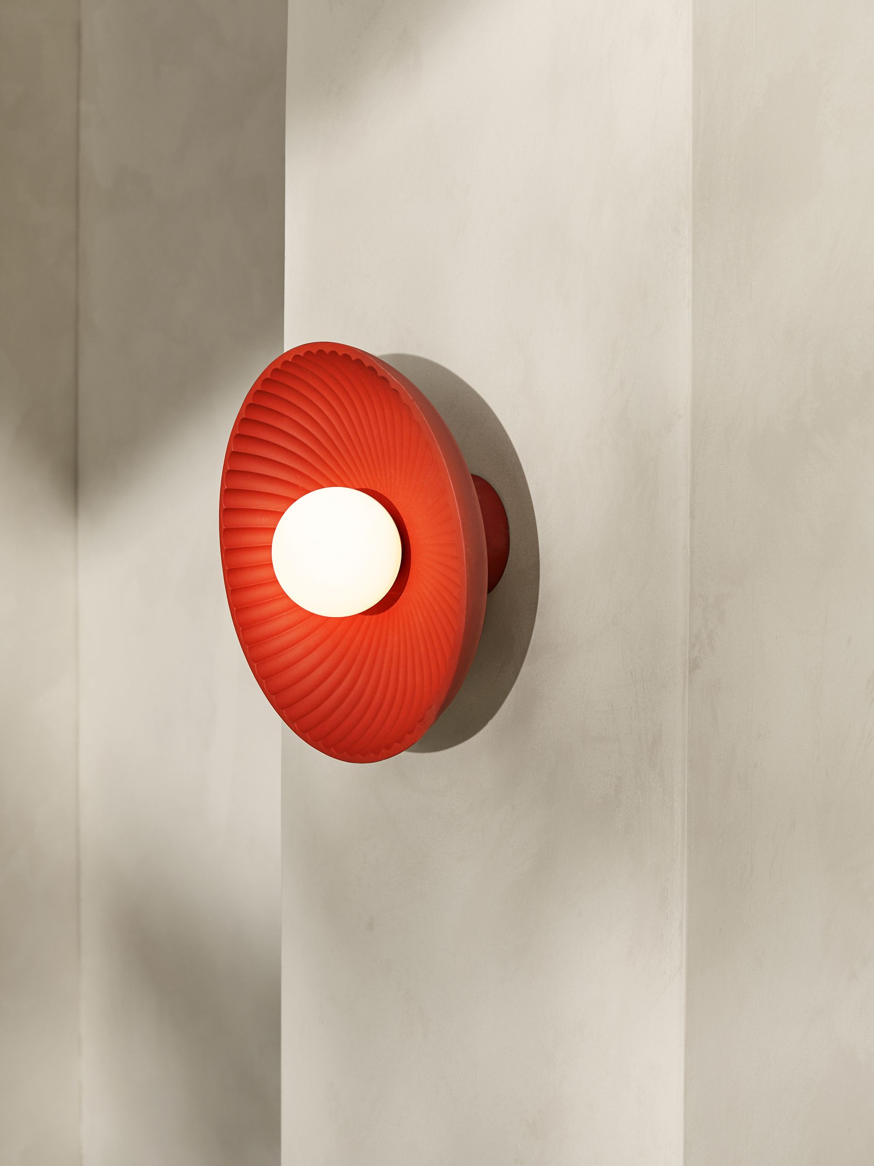 Eliya Wall Light in Terracotta - Image 2 of 3