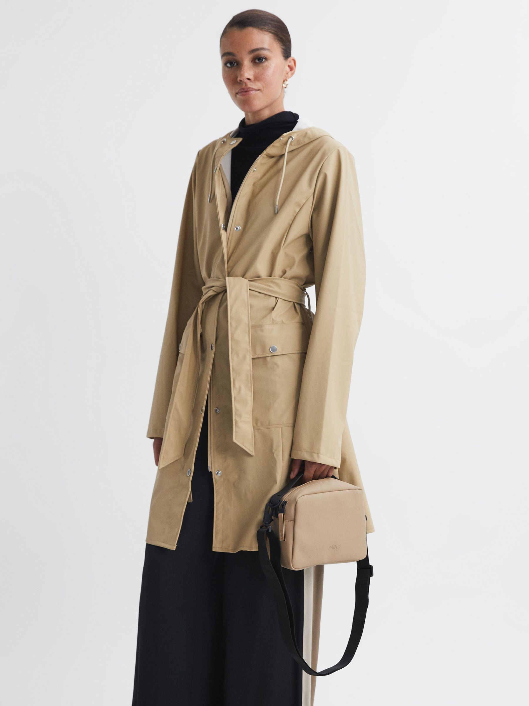 Rains Box Bag in Sand - Image 6 of 6