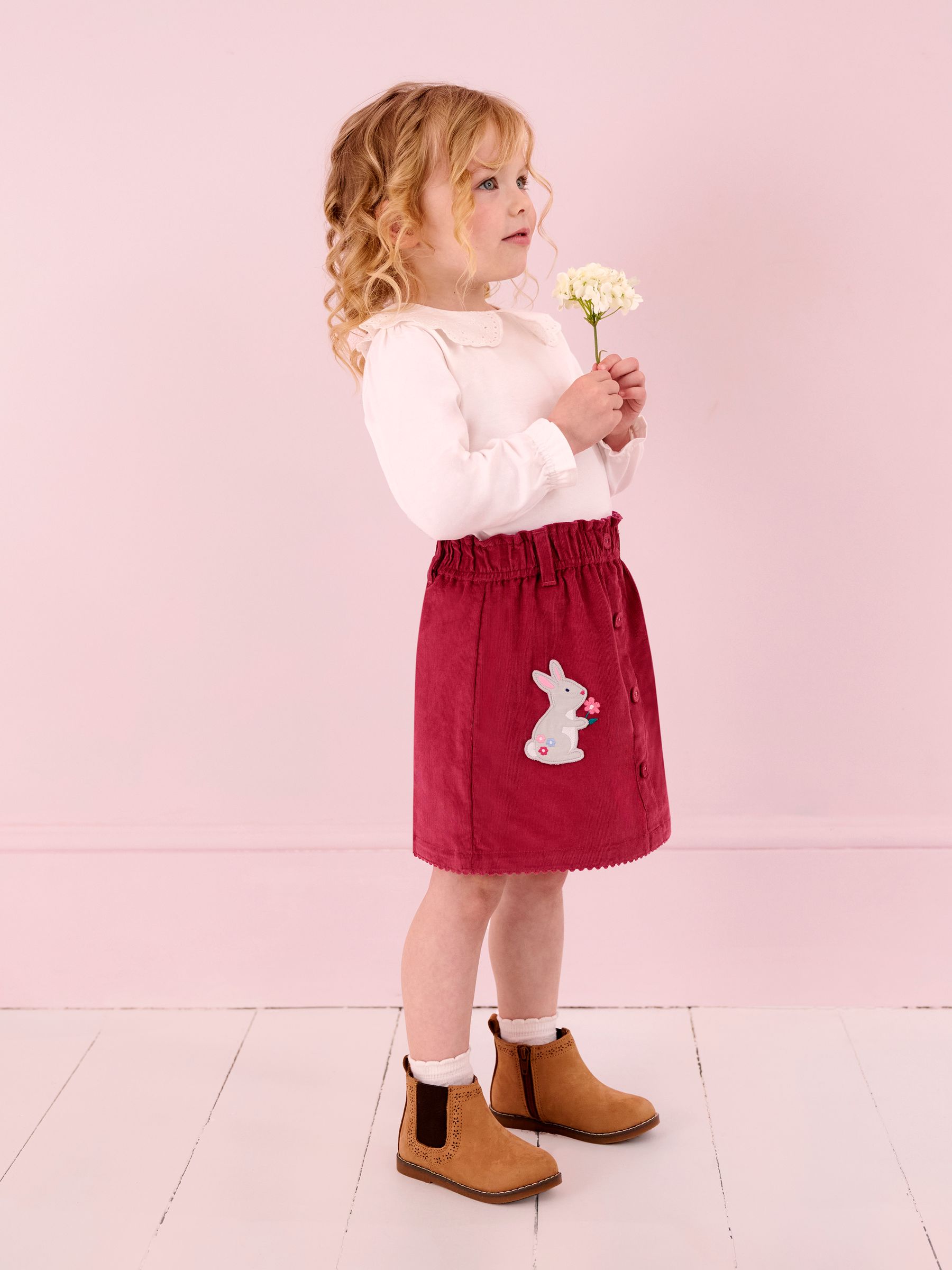 Cream Pretty Top With Broderie Collar - Image 2 of 5