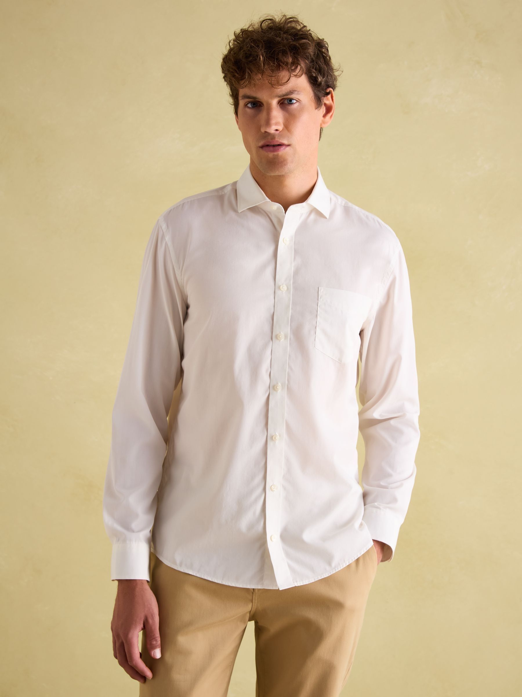 White Cotton Shirt - Image 2 of 9