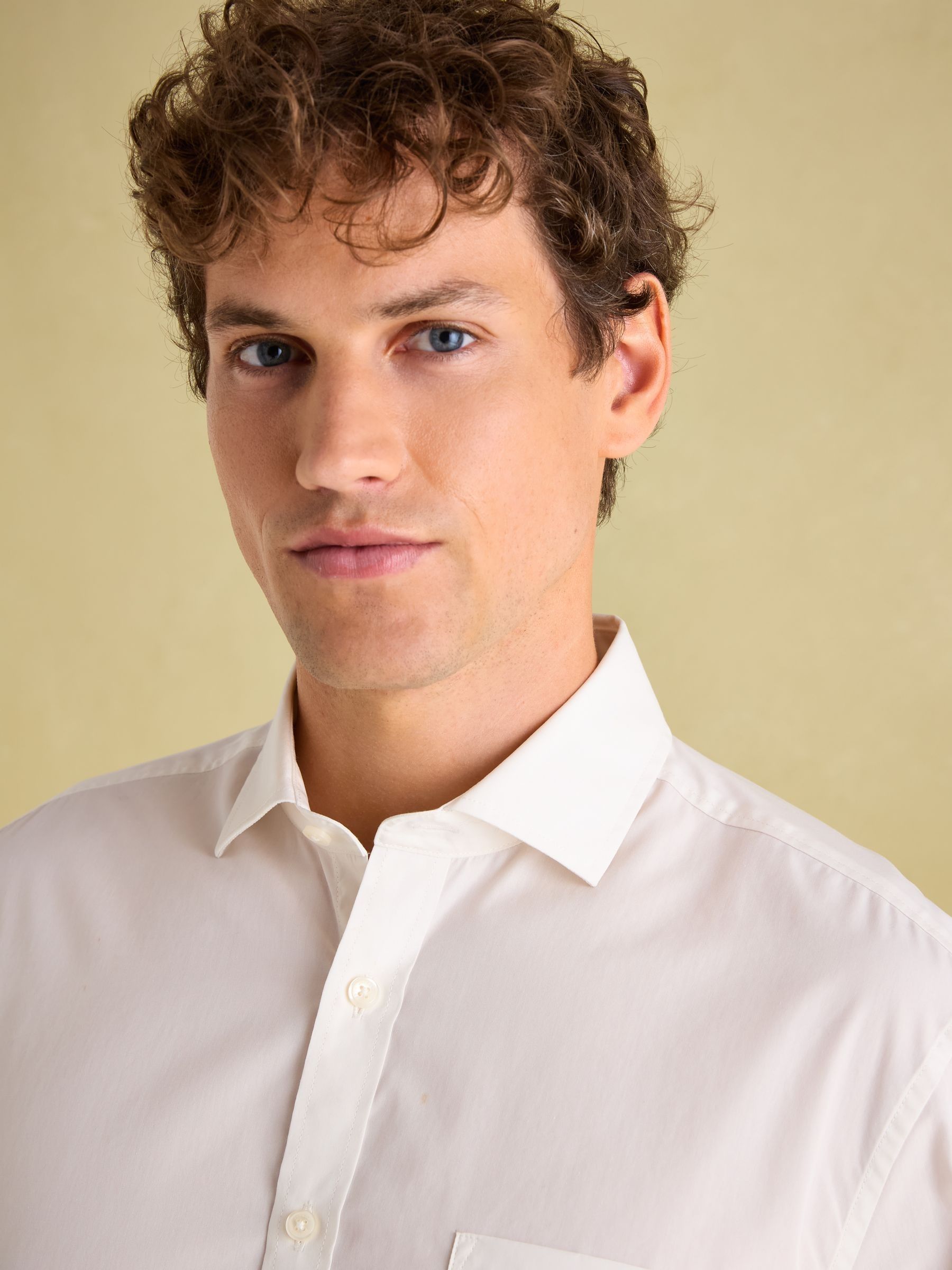 White Cotton Shirt - Image 6 of 9