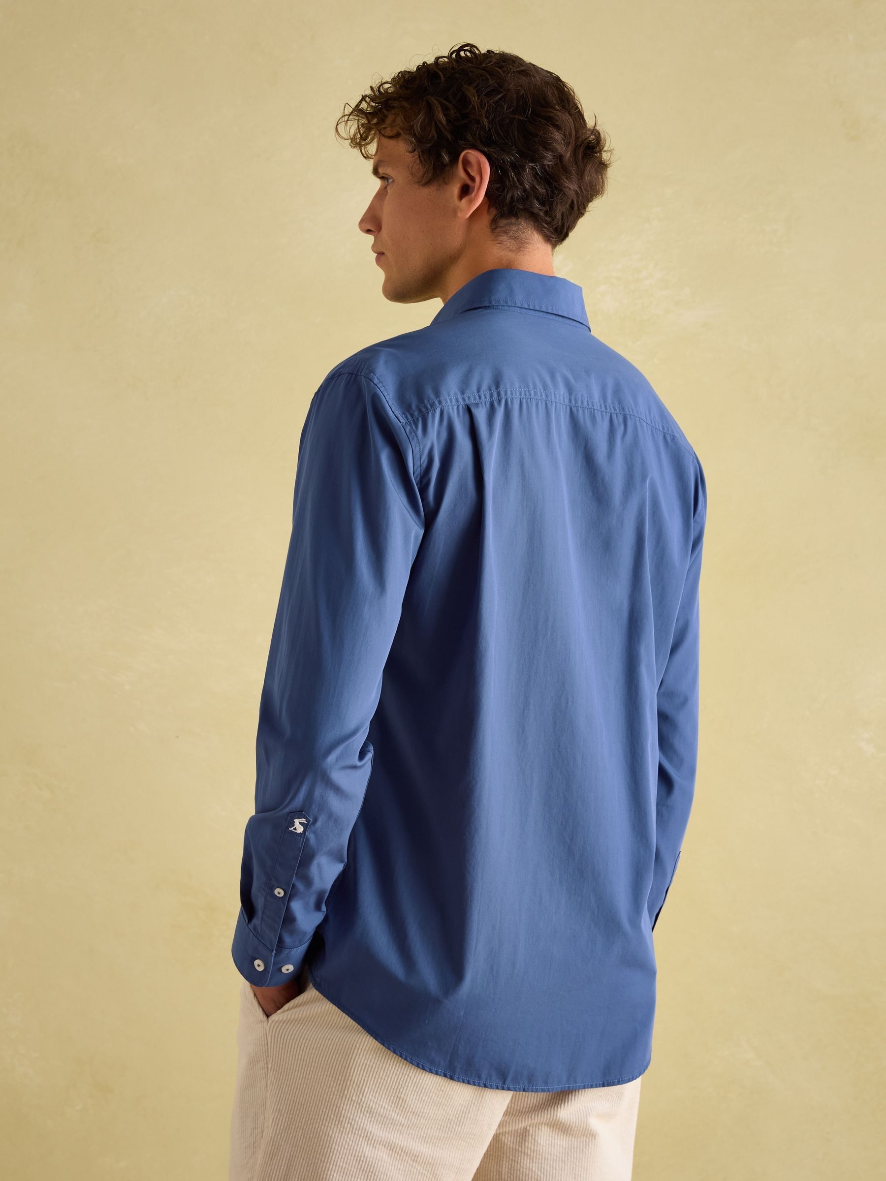 Blue Cotton Shirt - Image 4 of 9