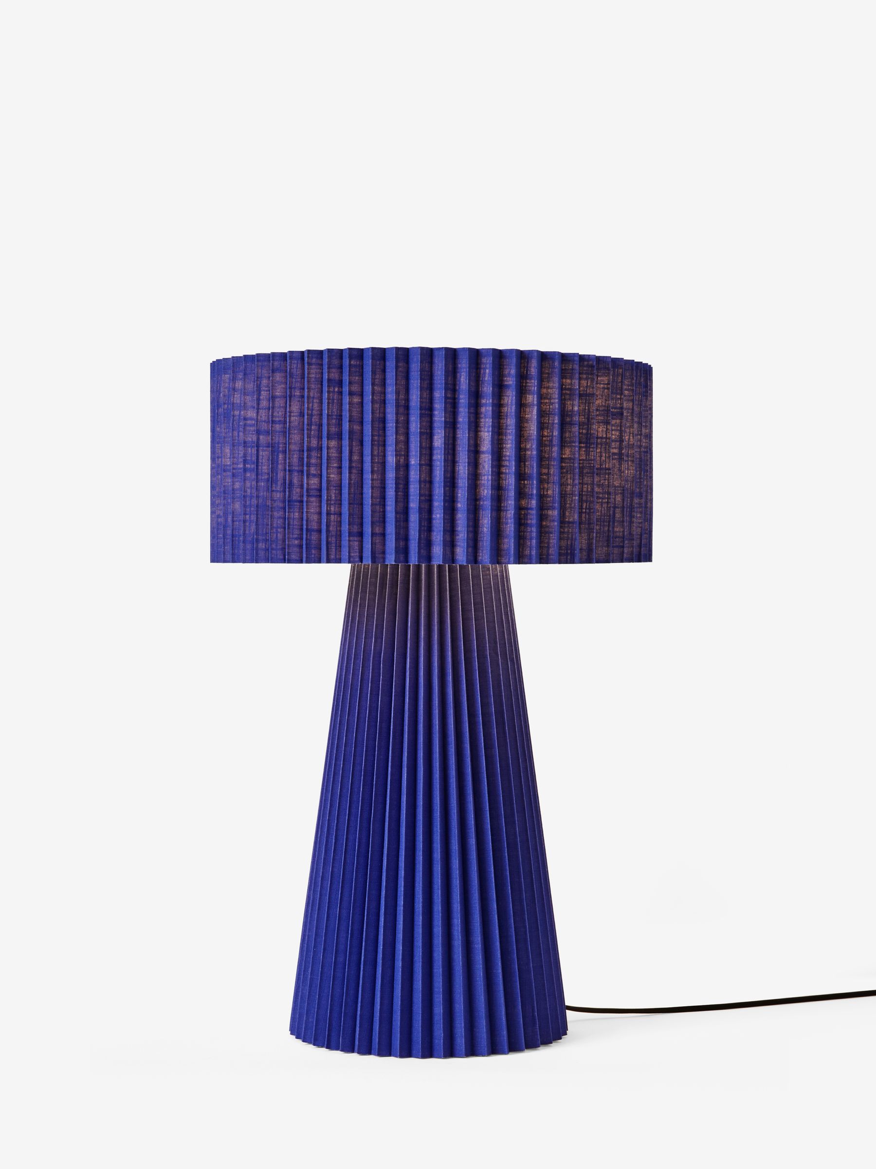 Large Reva Table Lamp in Blue - Image 4 of 4