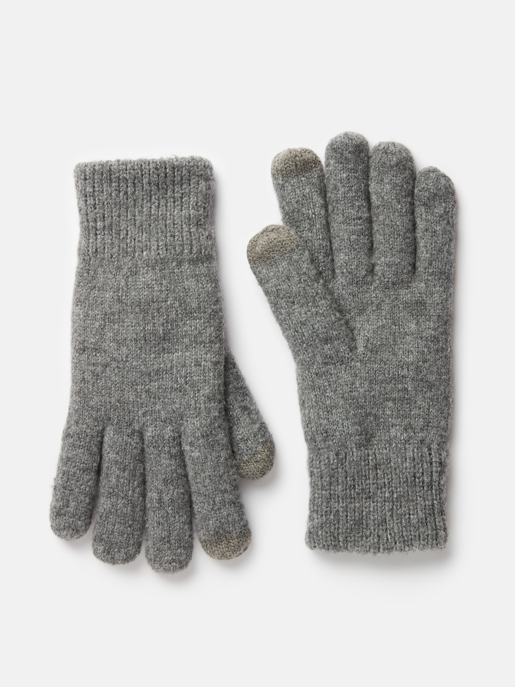 Bamburgh Grey Knitted Gloves - Image 4 of 5