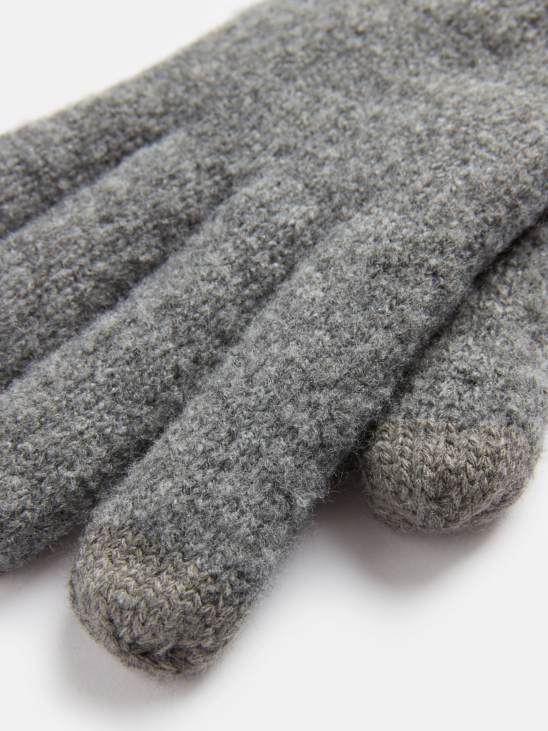 Bamburgh Grey Knitted Gloves - Image 5 of 5