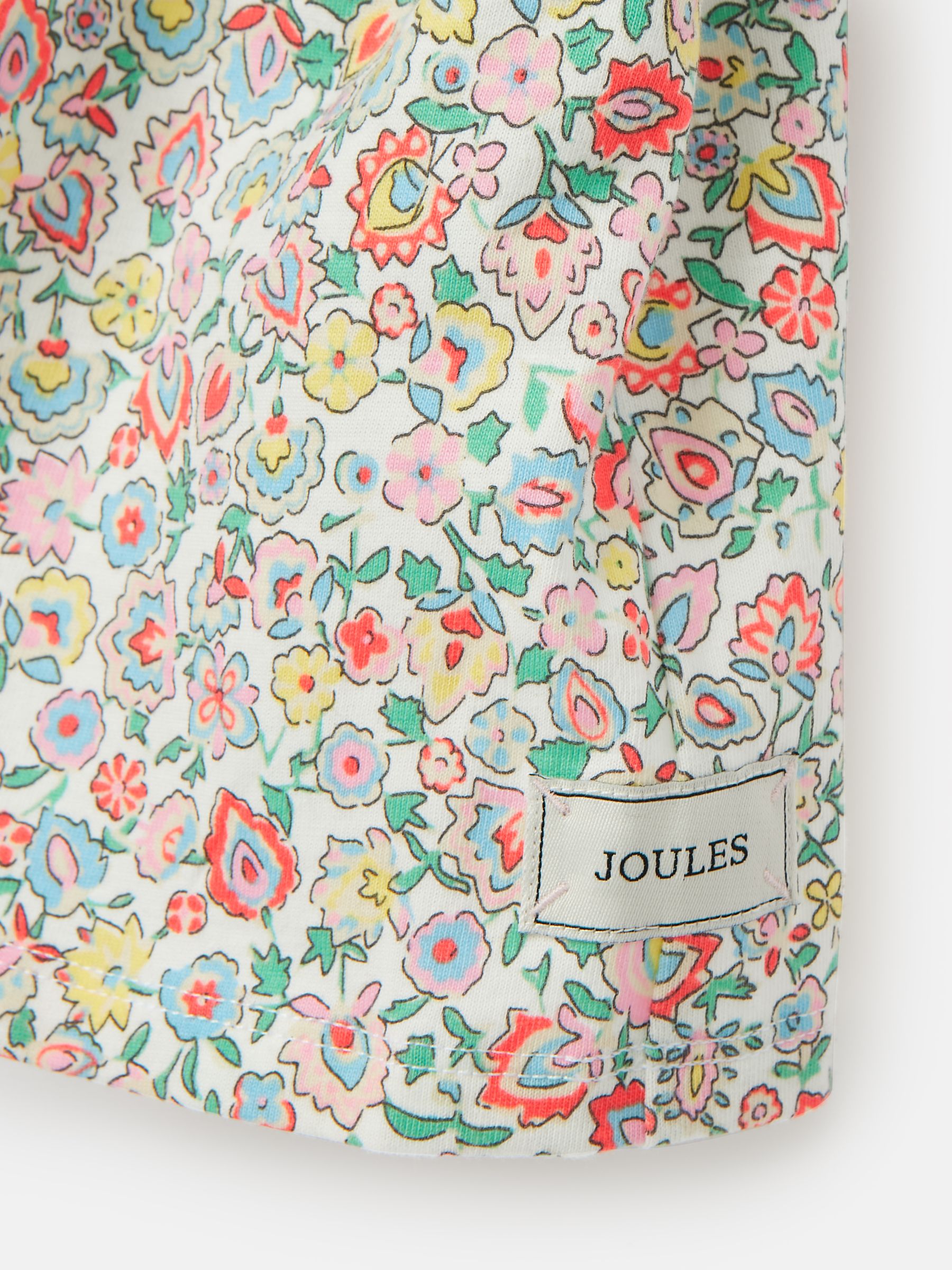 Girls' Skye Multi Print Jersey T-Shirt Dress - Image 6 of 7