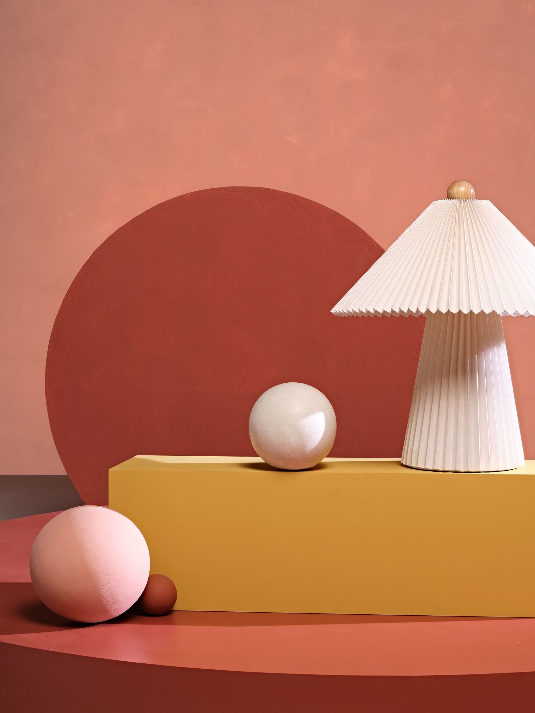Lila Table Lamp in Cream - Image 2 of 3
