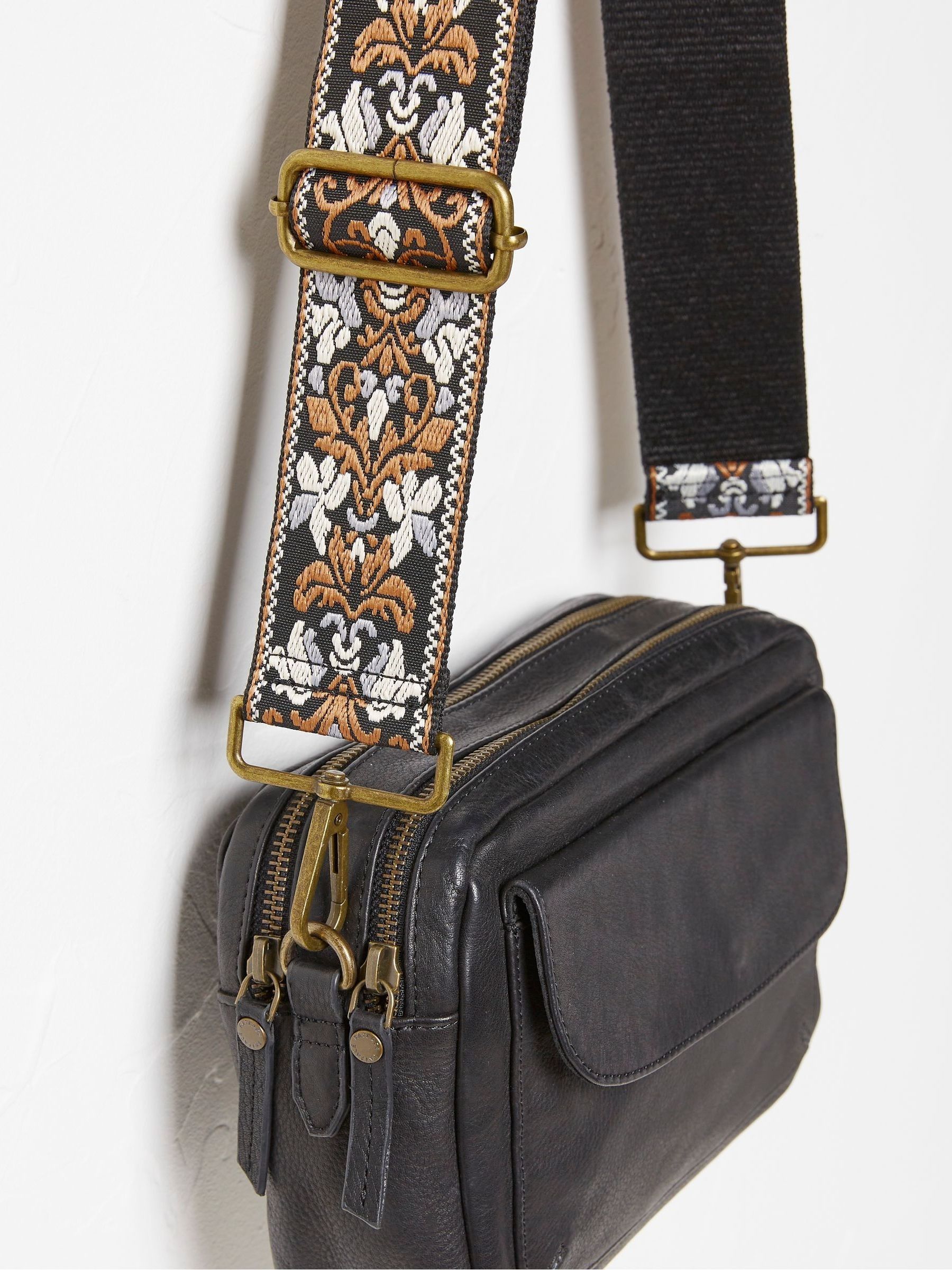Multi Embroidered Floral Bag Strap - Image 3 of 3
