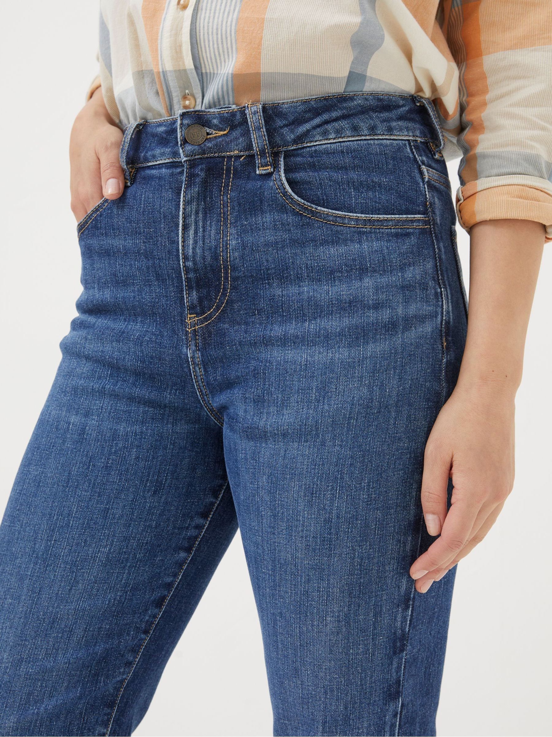 Elise Vintage Blue Wide Leg Jeans - Image 4 of 6