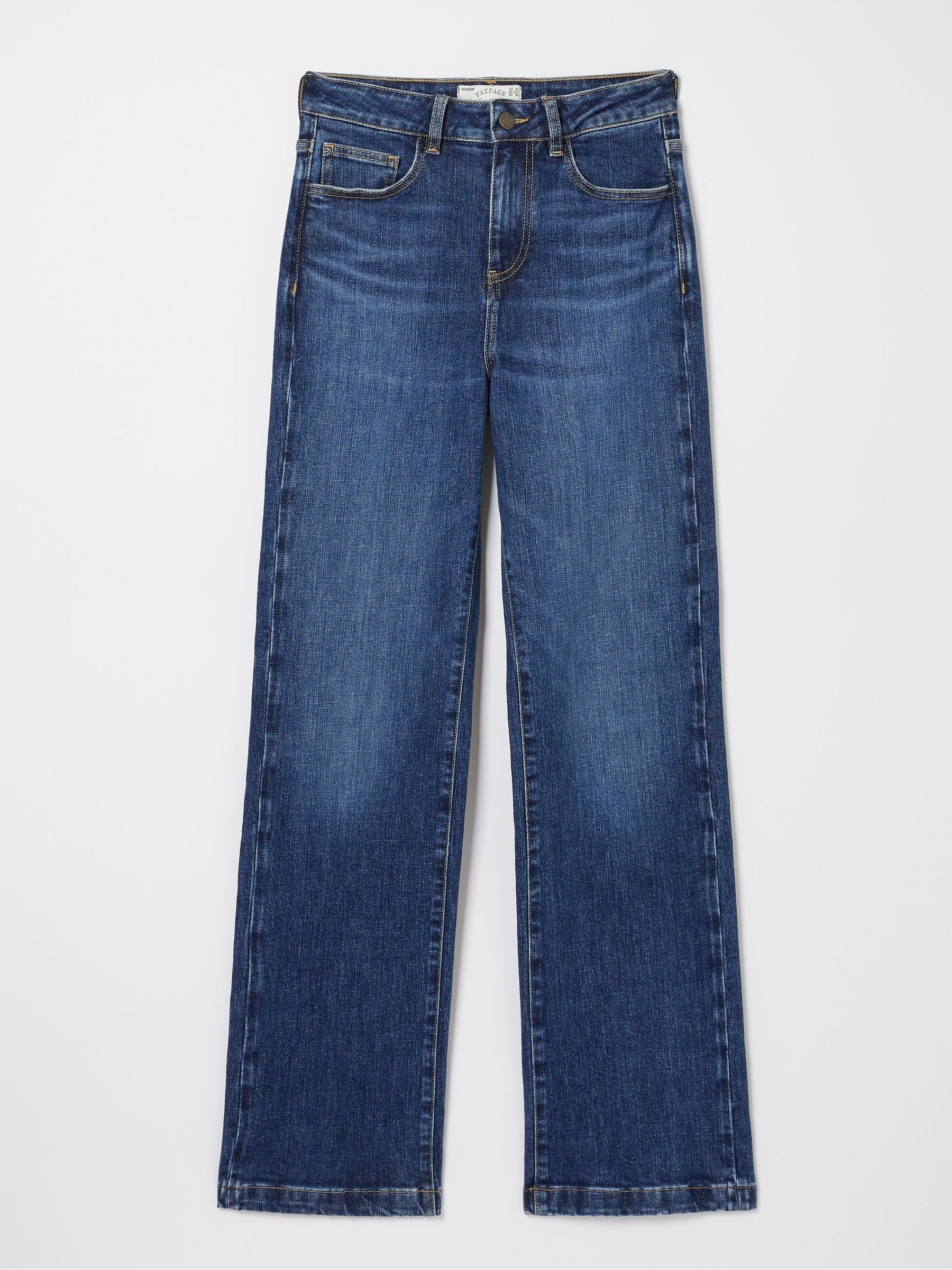 Elise Vintage Blue Wide Leg Jeans - Image 6 of 6