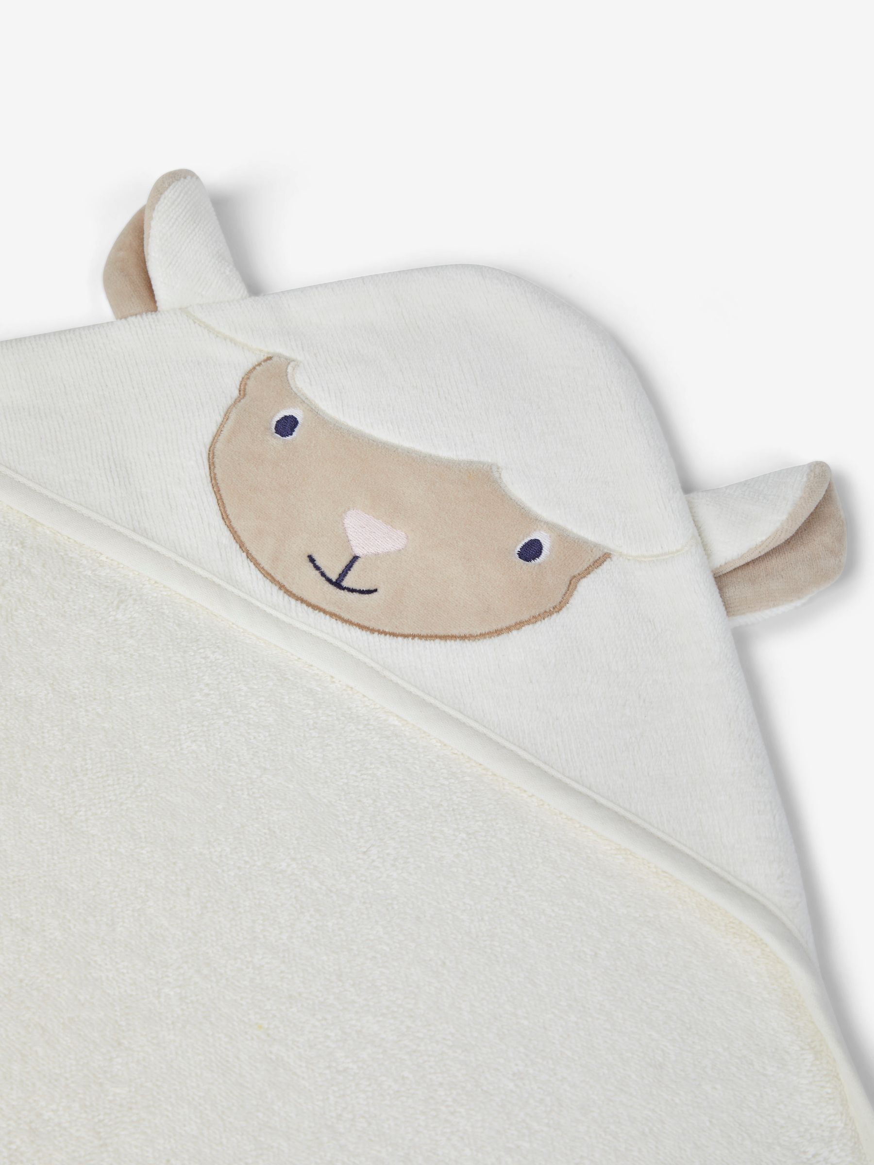 Lamb Character Hooded Towel - Image 4 of 4