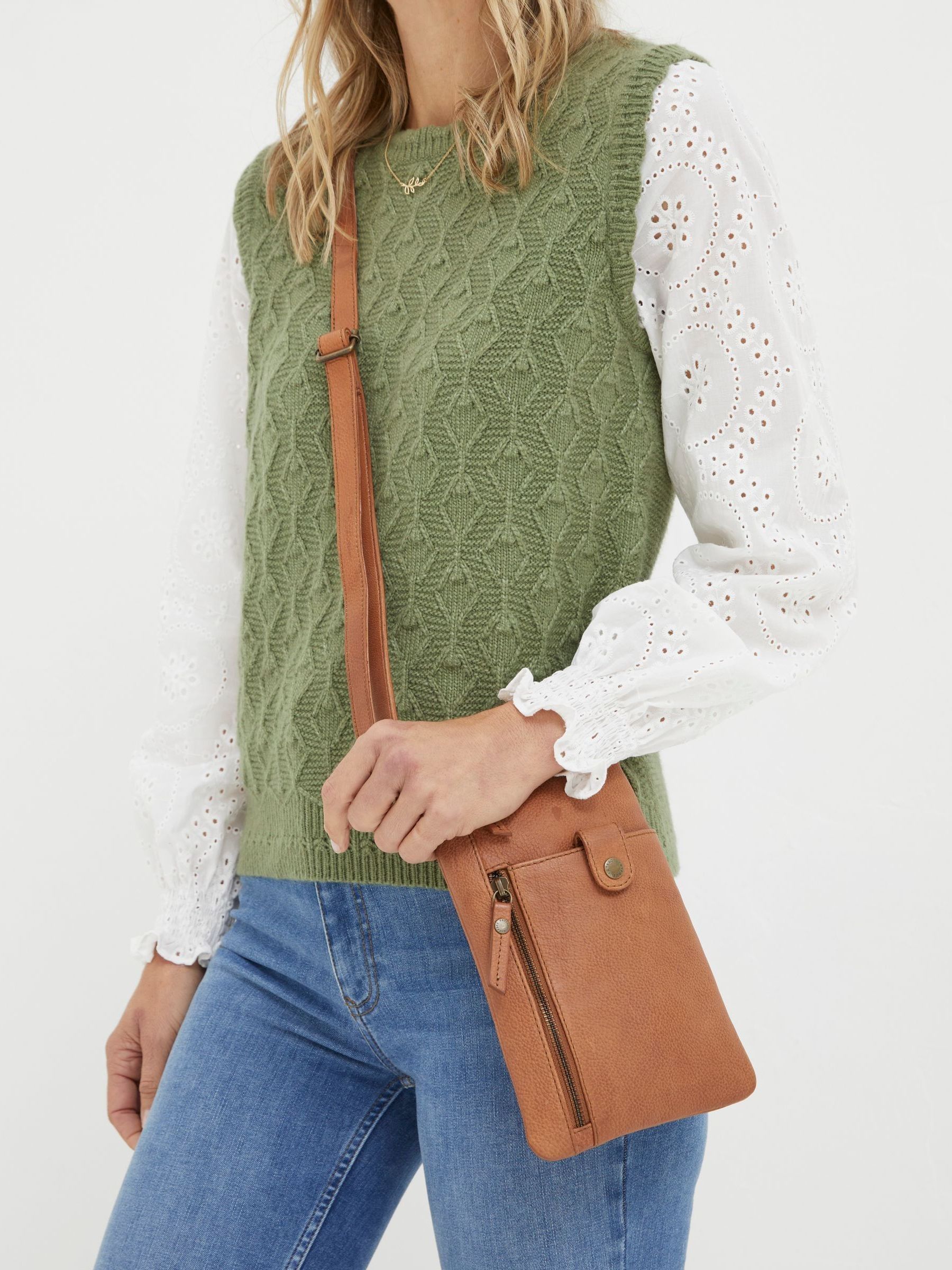 Essie Brown Phone Bag - Image 1 of 3