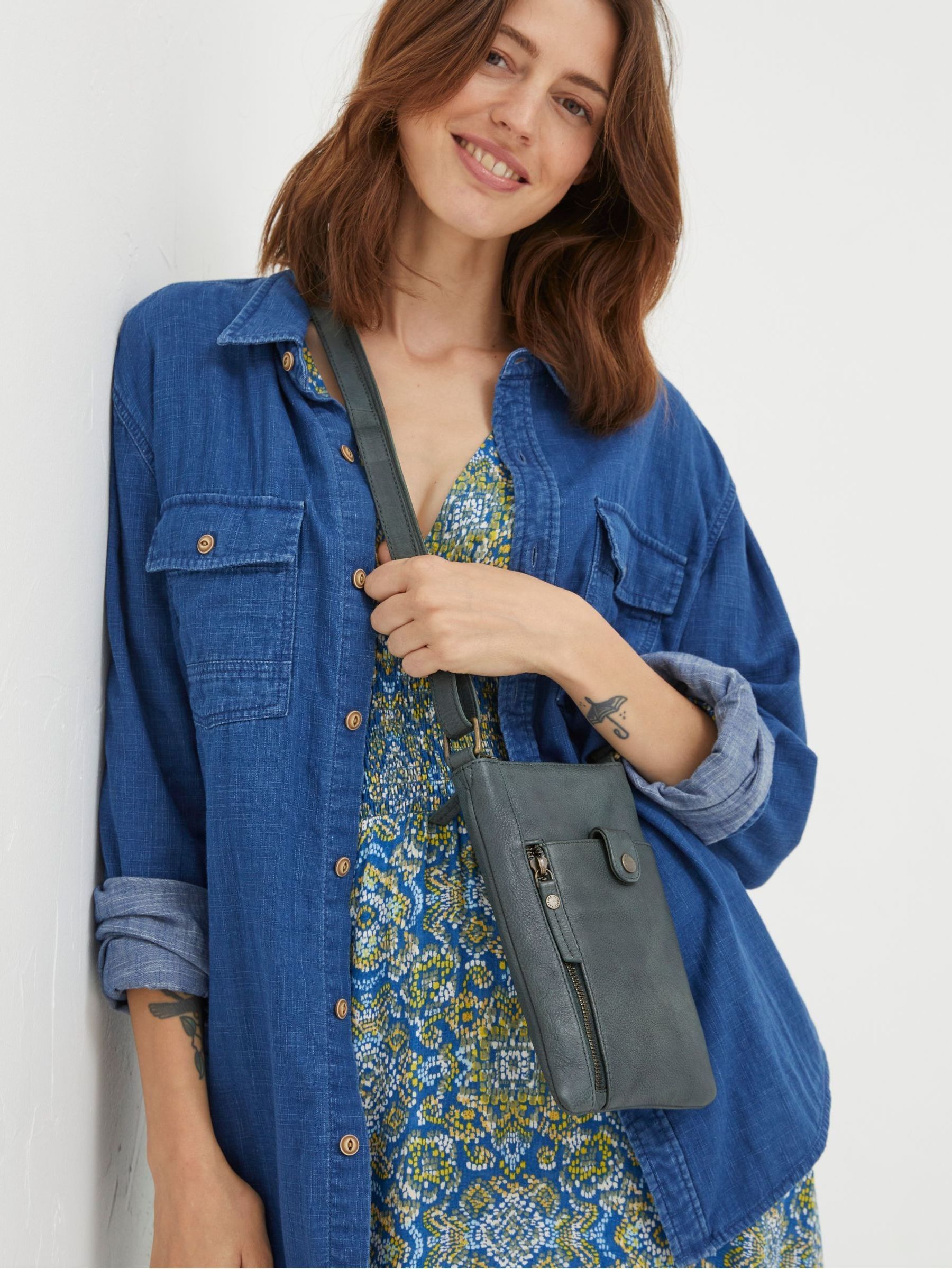 Essie Blue Phone Bag - Image 1 of 3