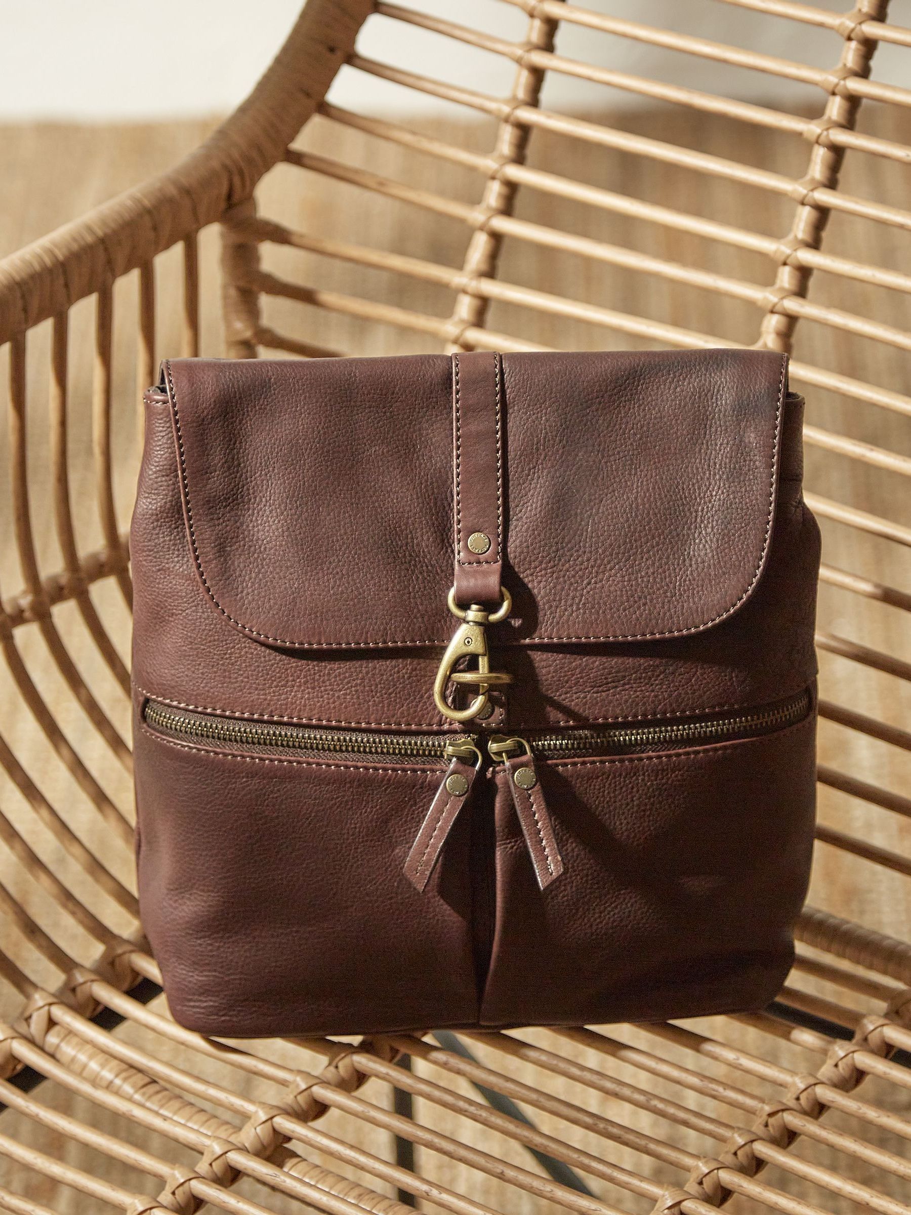 Pia Brown Multifunctional Bag - Image 1 of 5