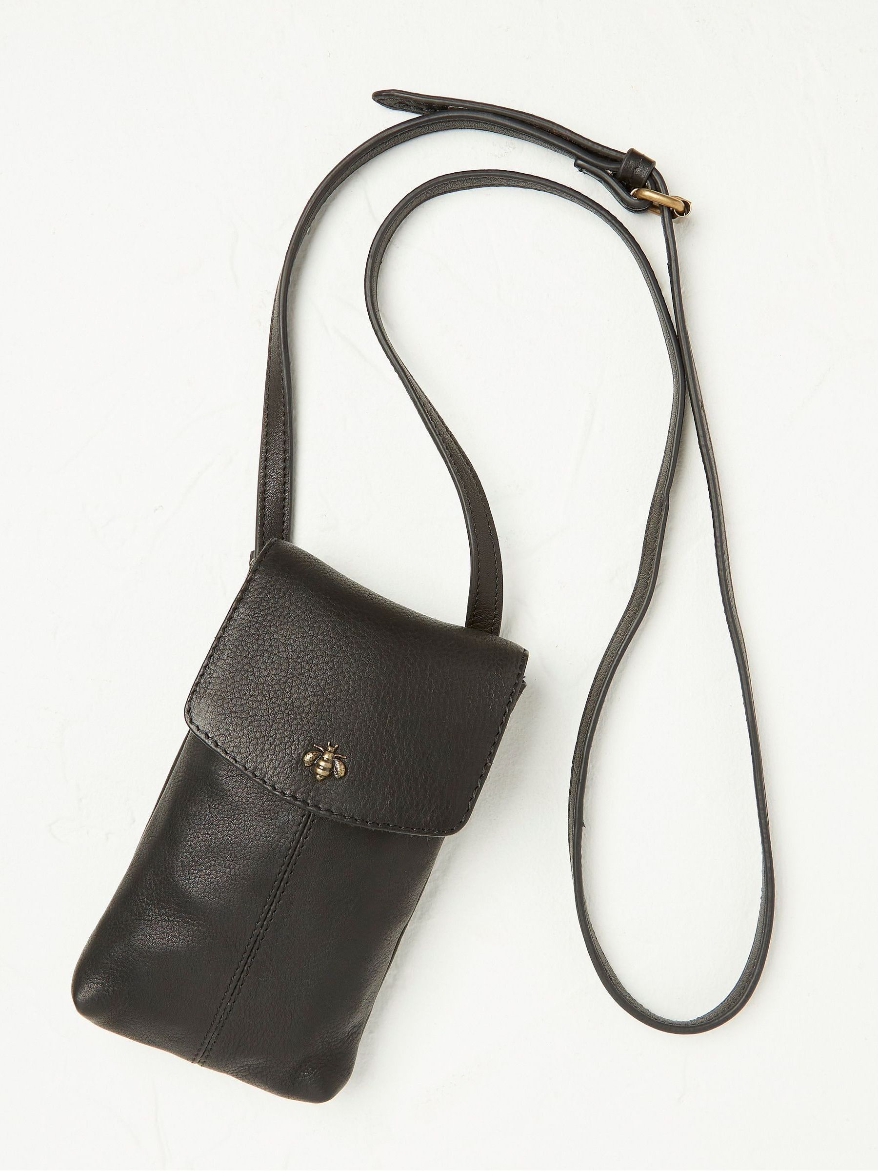 Bronte Black Bee Phone Bag - Image 2 of 4