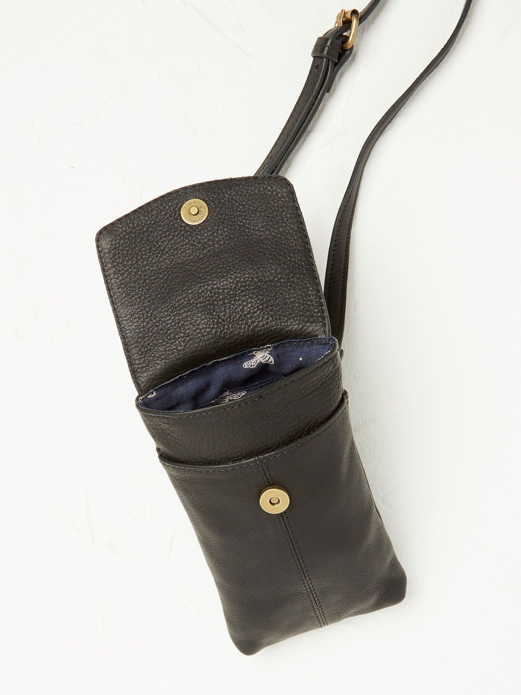 Bronte Black Bee Phone Bag - Image 4 of 4