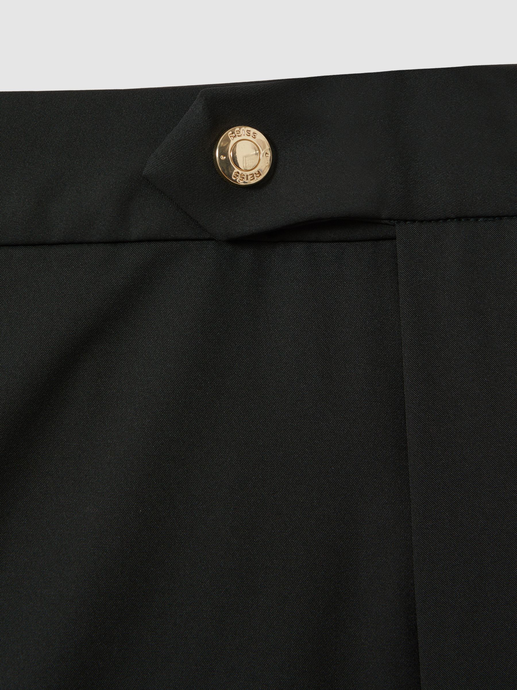 Side Adjuster Swim Shorts in Bottle Green - Image 6 of 6