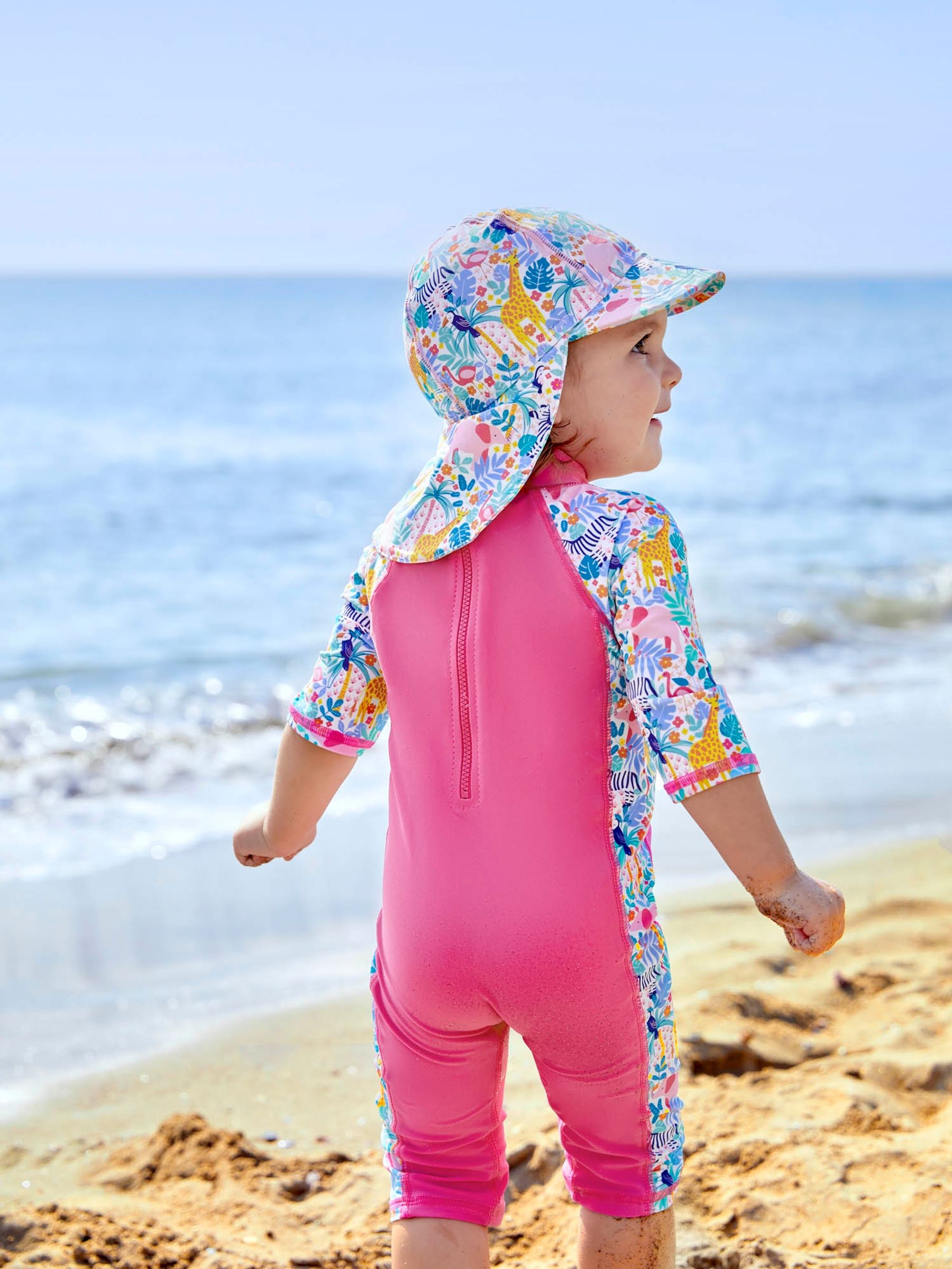 Pink Safari UPF 50 Sun Protection Hat - Image 5 of 5