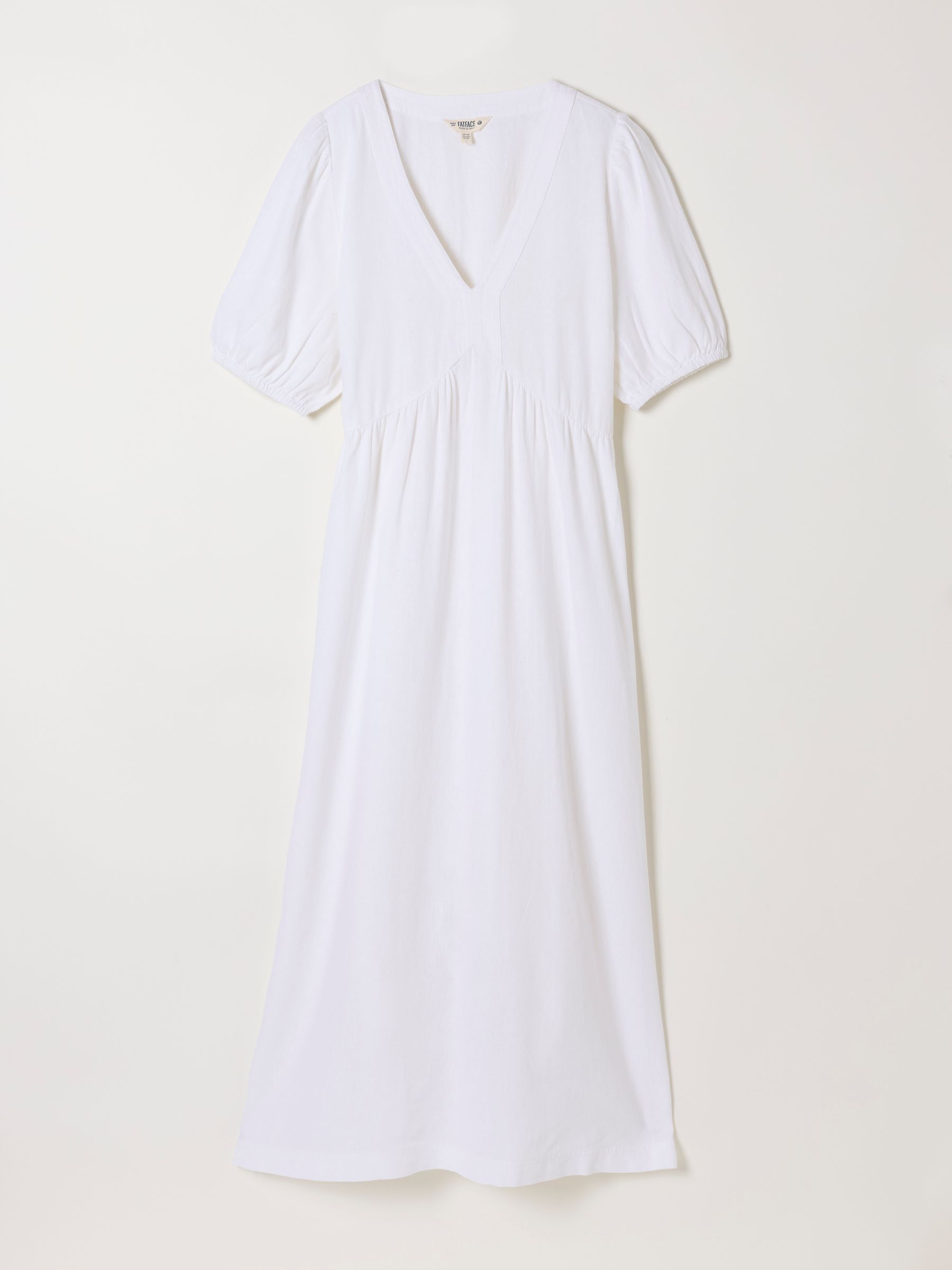 Remi White Linen Dress - Image 1 of 1