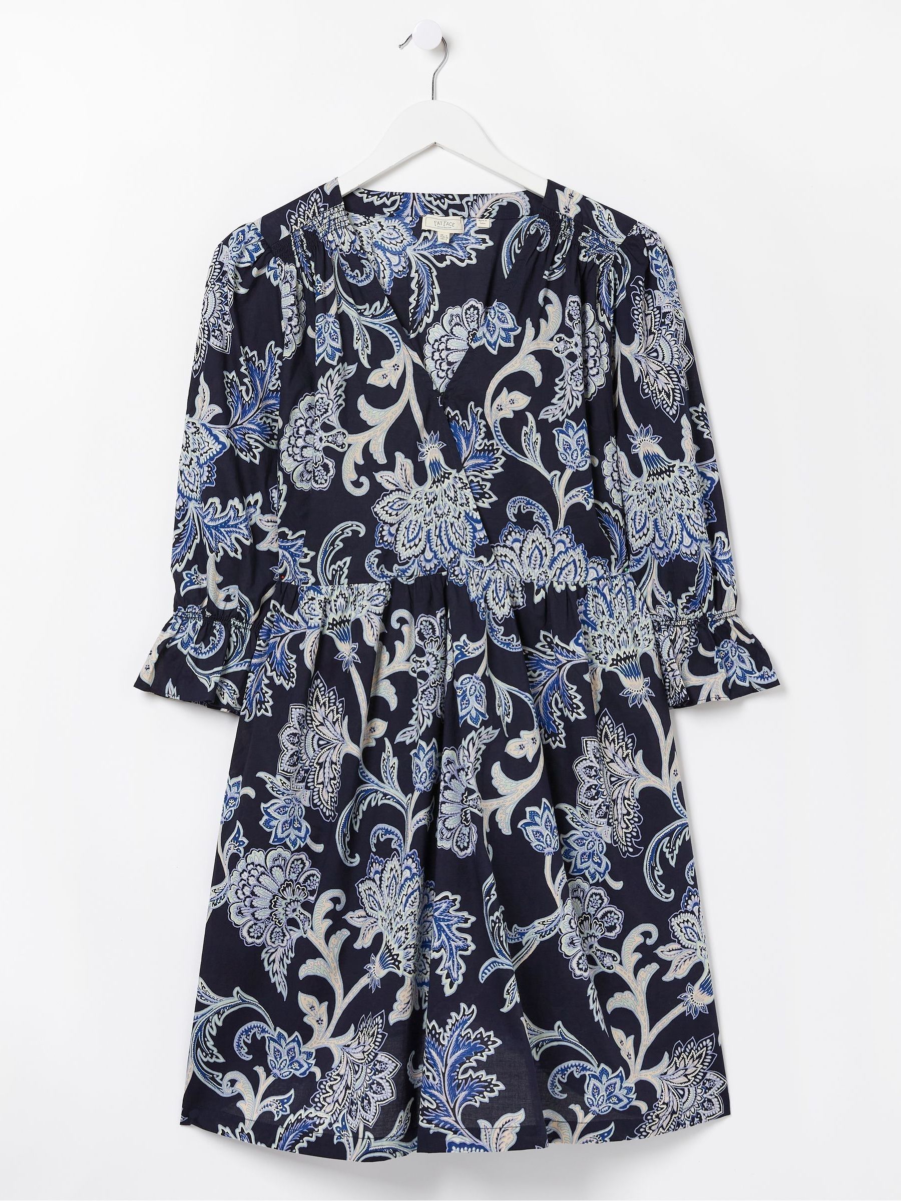 Blue Maddox Palace Floral Dress - Image 5 of 5