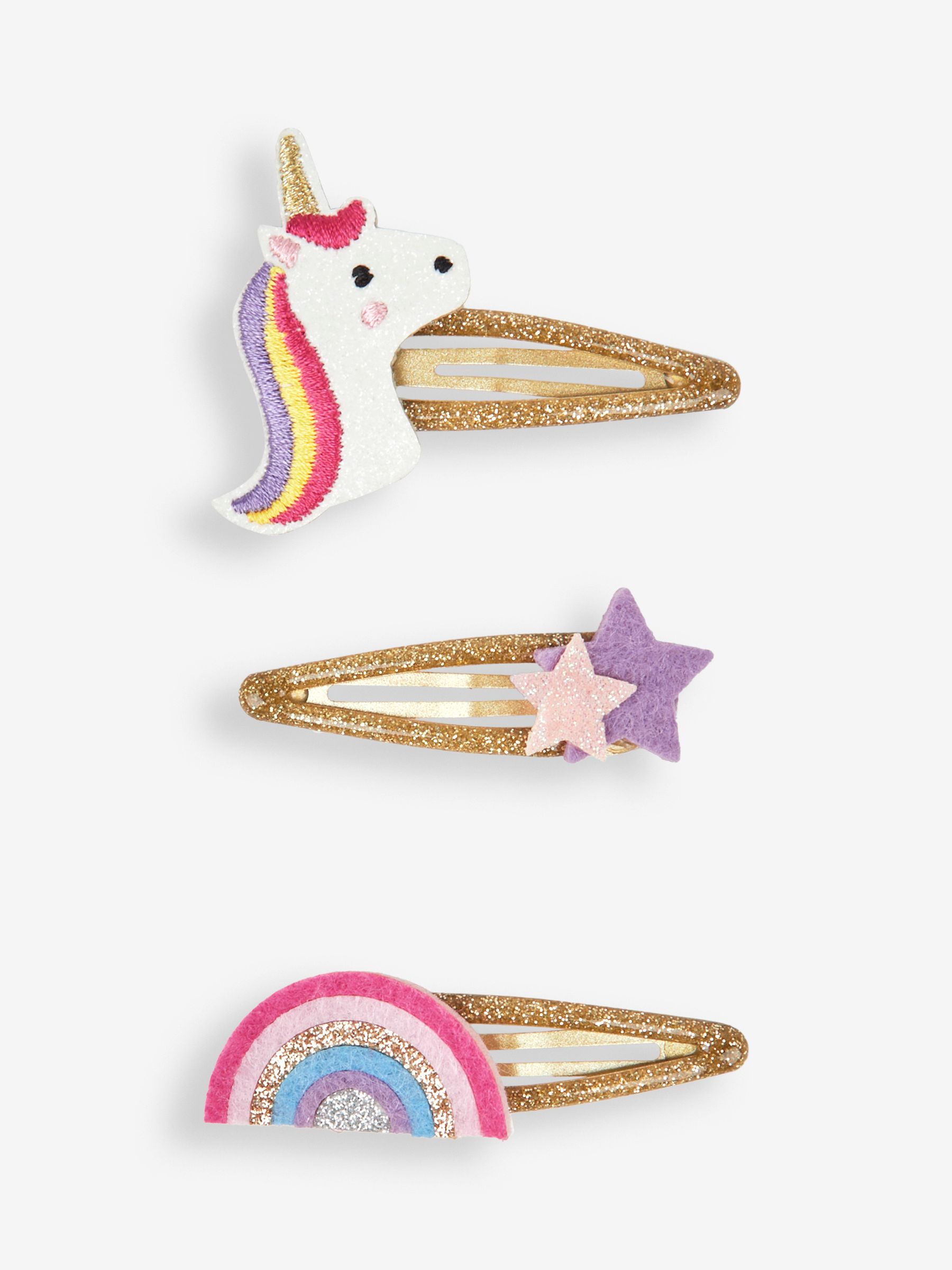 Pink Unicorn 3-Pack Character Clips - Image 1 of 3