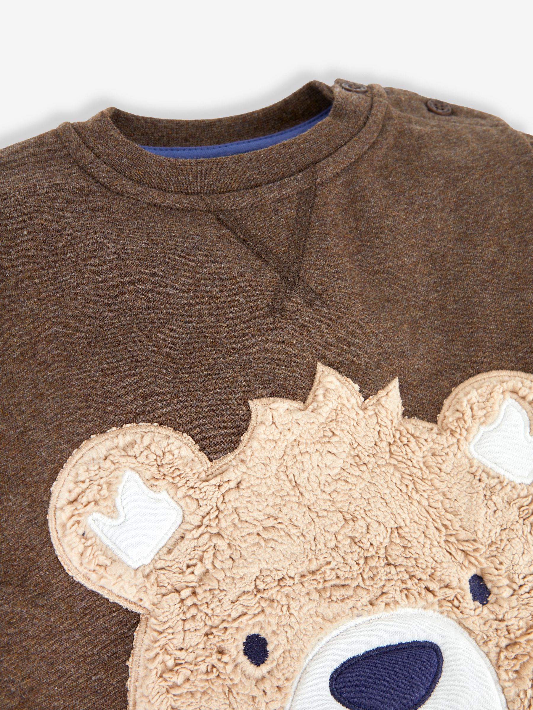 Brown Bear Appliqué Sweatshirt - Image 2 of 2