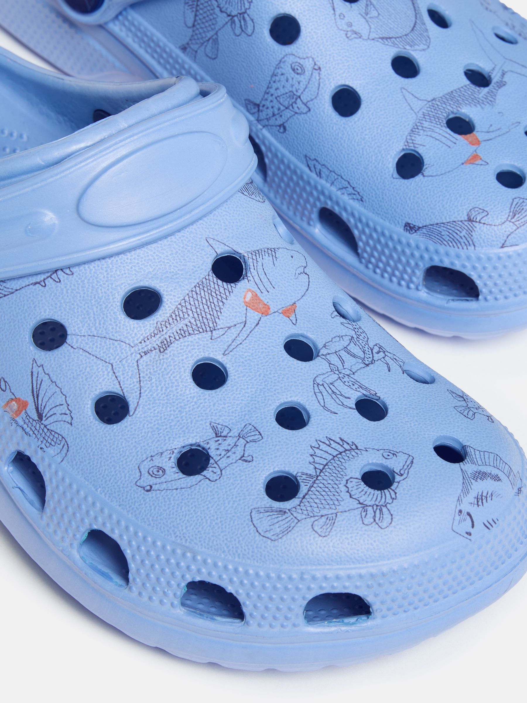 Boys' Poole Blue EVA Printed Clogs - Image 5 of 6
