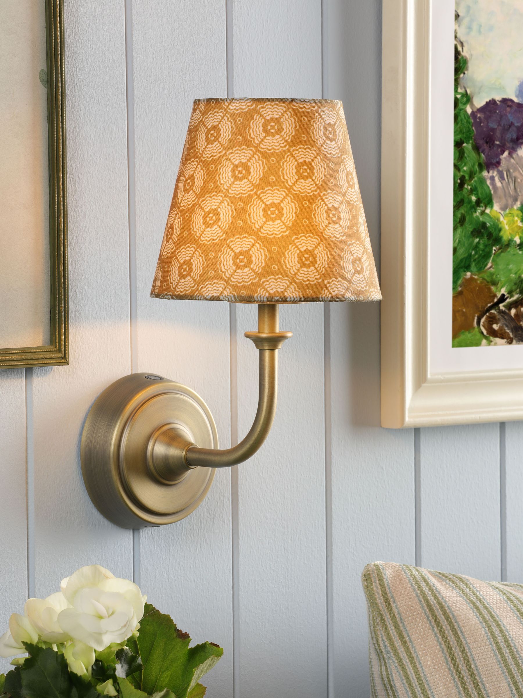 Yellow Apsley Rechargeable LED Wall Light - Image 1 of 6