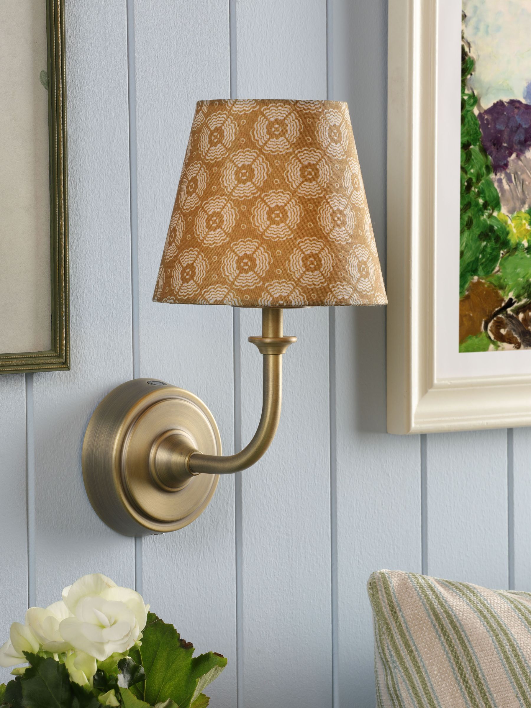 Yellow Apsley Rechargeable LED Wall Light - Image 2 of 6