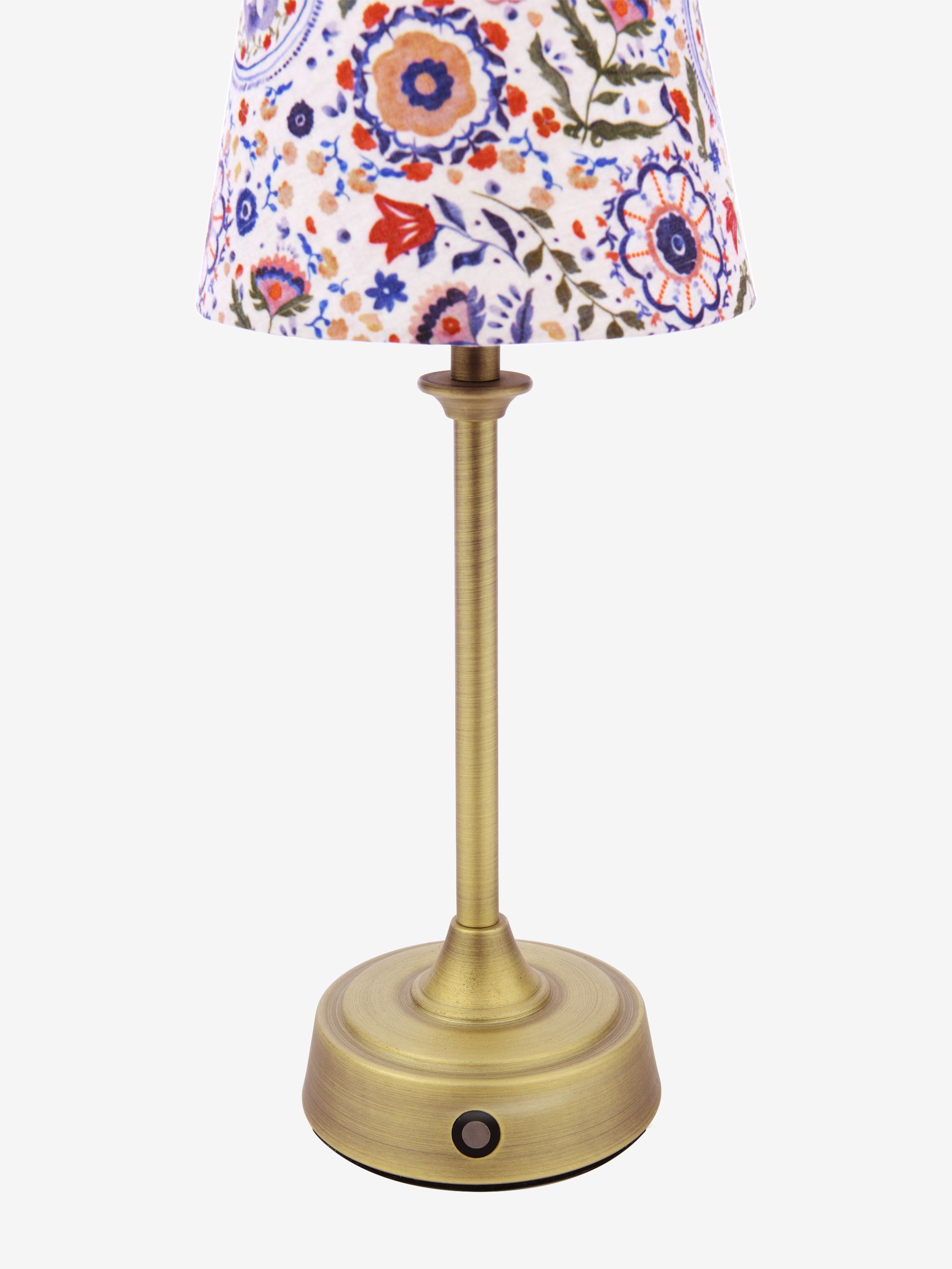 Brass Apsley Rechargeable Led Wireless Table Lamp - Image 3 of 6