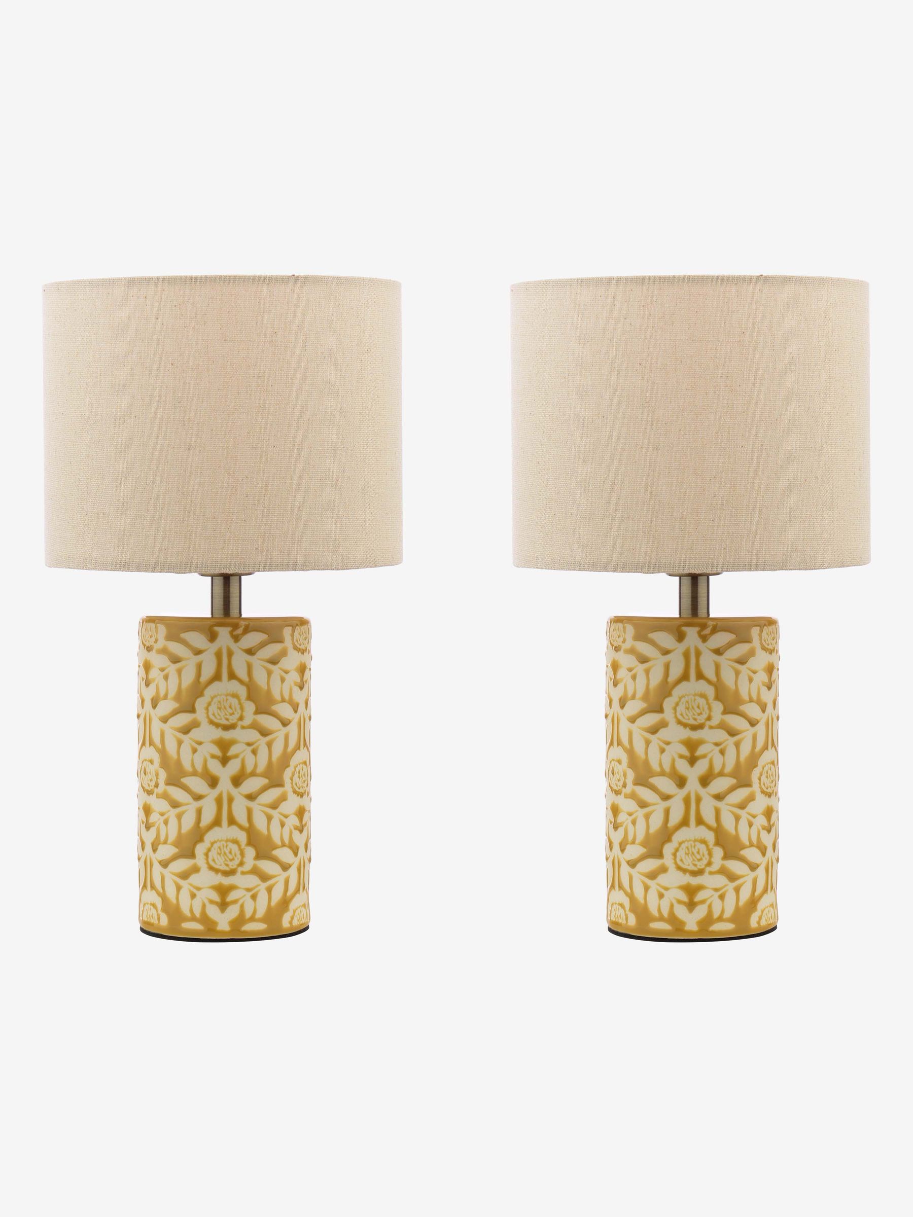 Yellow Highclere Table Lamp - Image 4 of 6