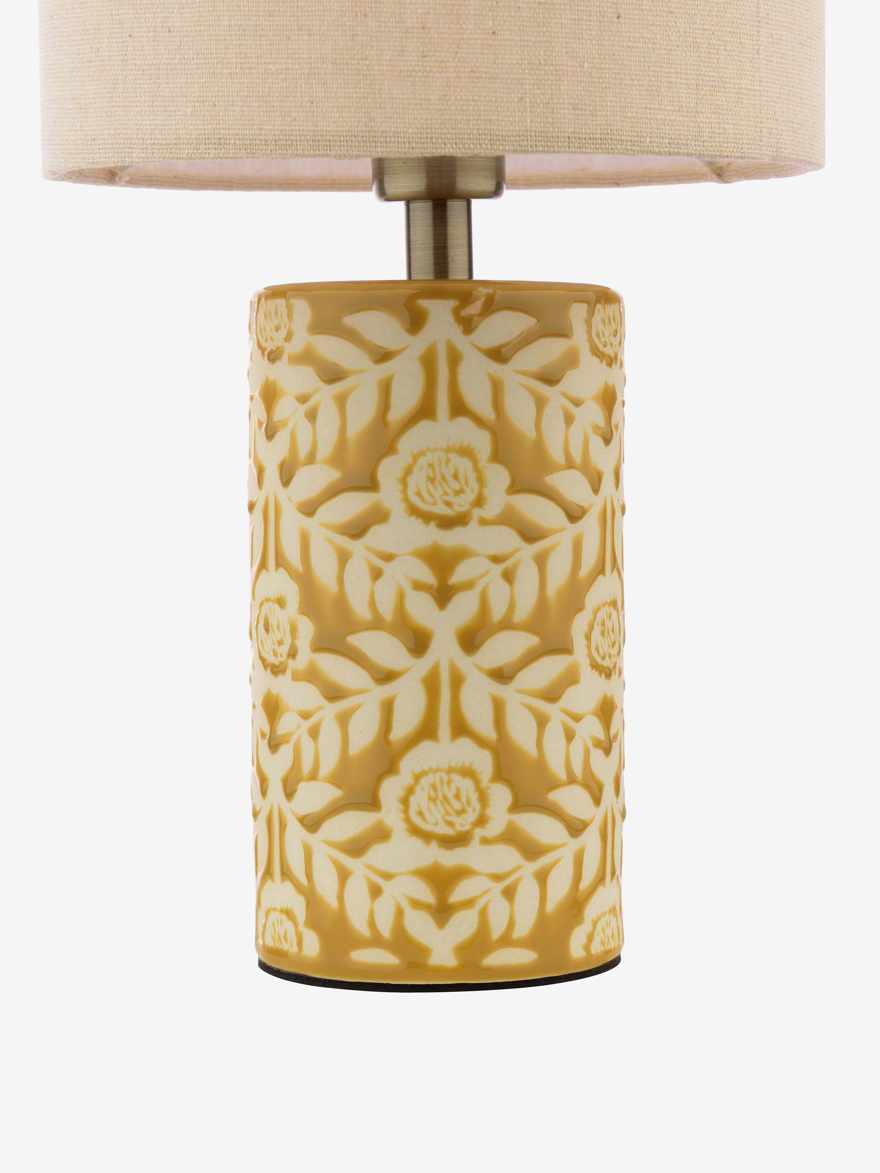 Yellow Highclere Table Lamp - Image 6 of 6 Yellow Highclere Table Lamp - Image 6 of 6