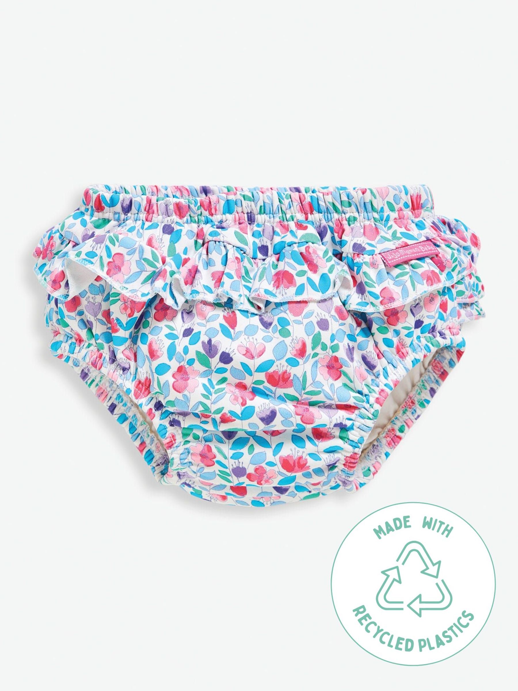 Floral Frilly Swim Nappy - Image 3 of 4