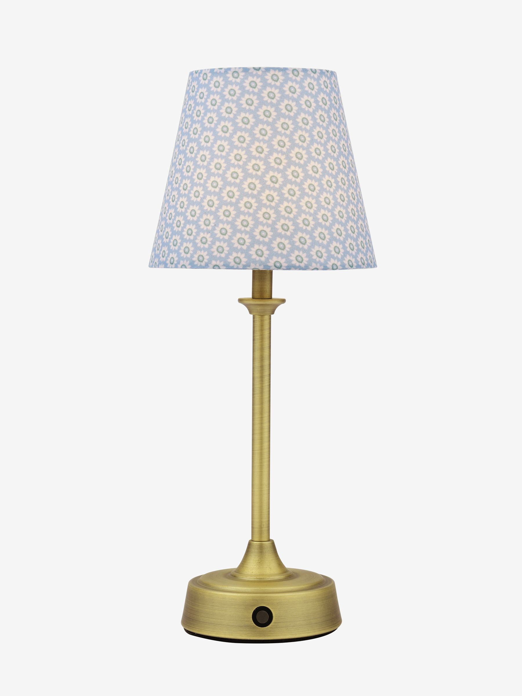 Blue & White Apsley Rechargeable Led Wireless Table Lamp - Image 6 of 6 Blue & White Apsley Rechargeable Led Wireless Table Lamp - Image 6 of 6