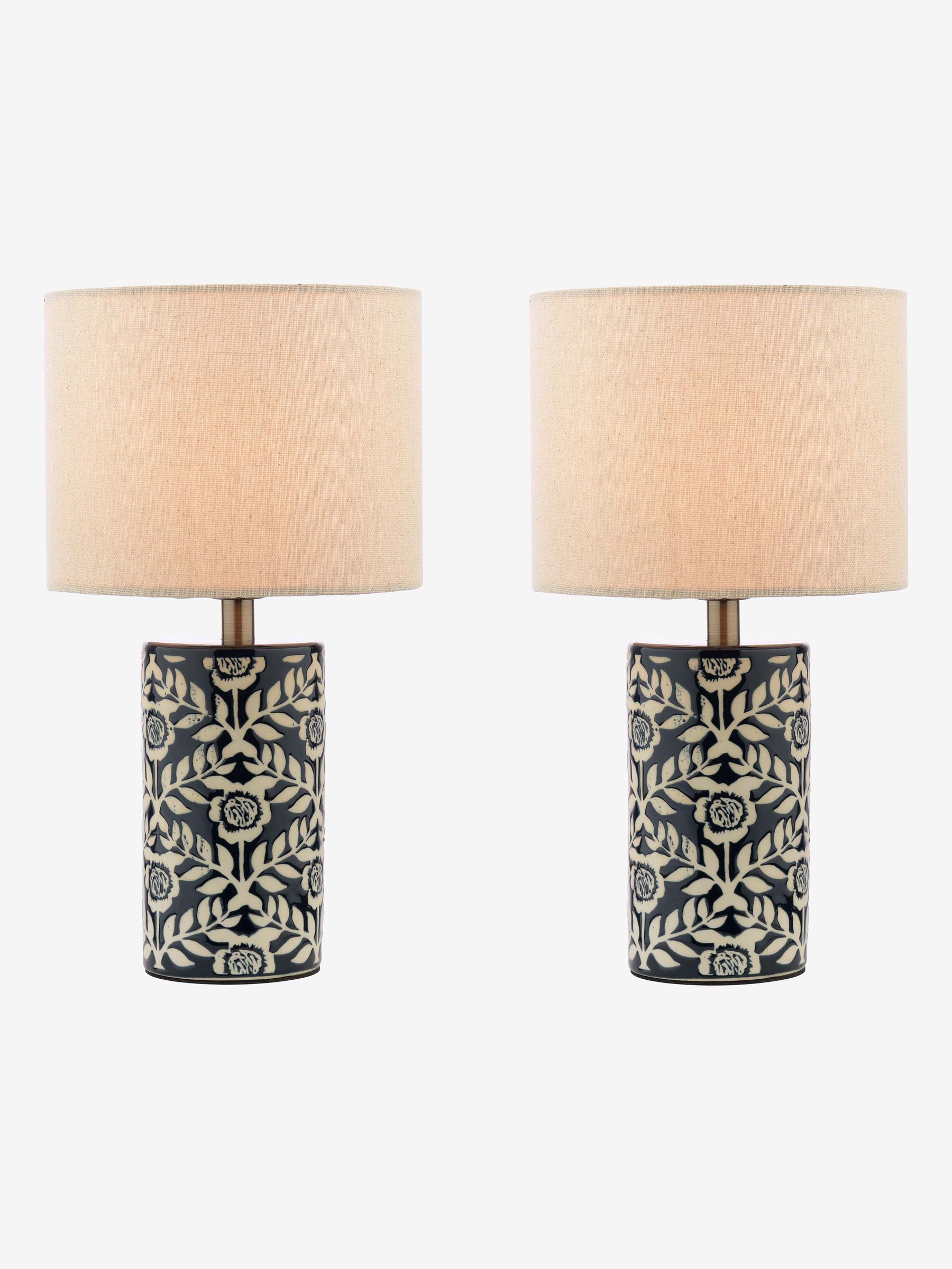 Blue Highclere Table Lamp - Image 3 of 6