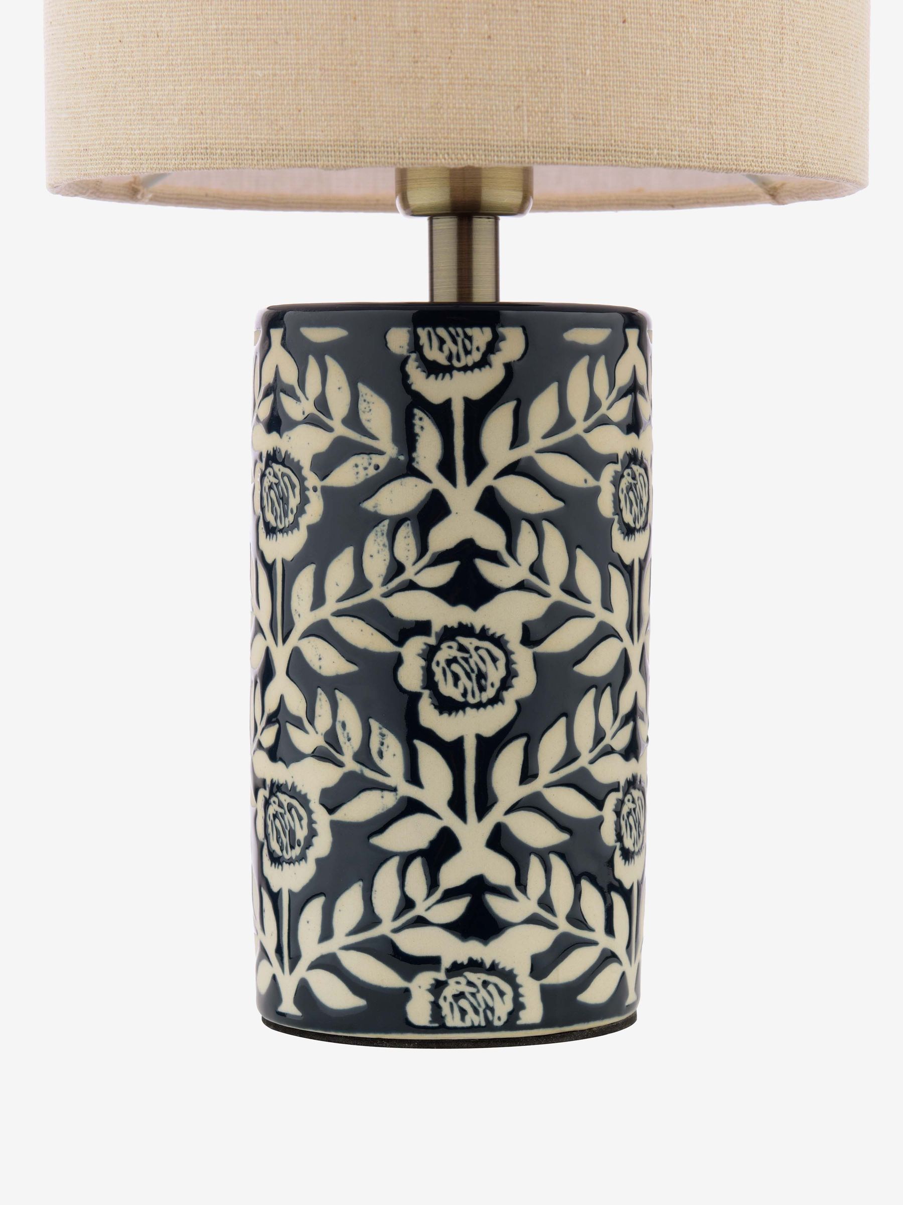 Blue Highclere Table Lamp - Image 6 of 6 Blue Highclere Table Lamp - Image 6 of 6