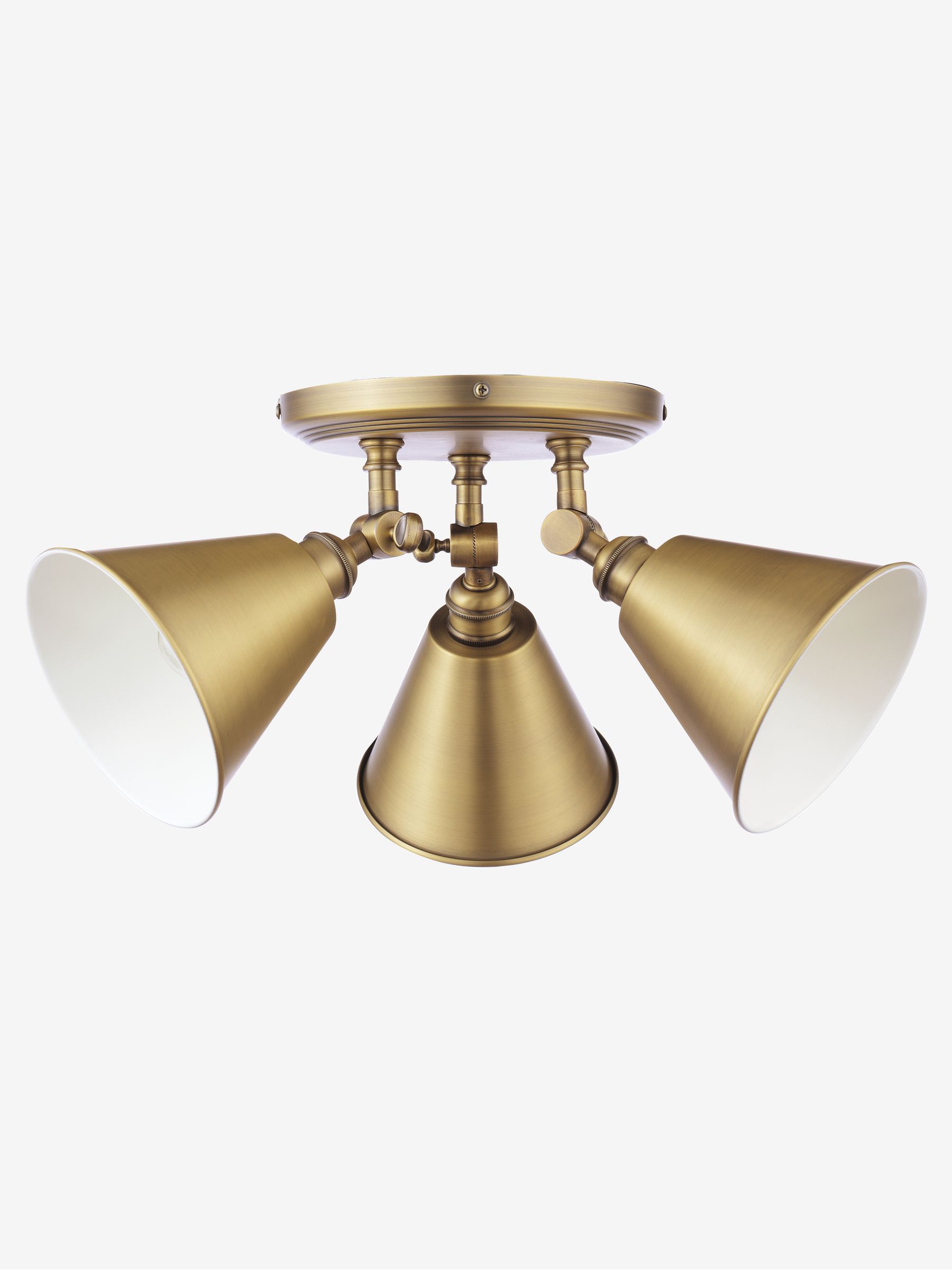 Brass Wollaton Ceiling Light - Image 3 of 8