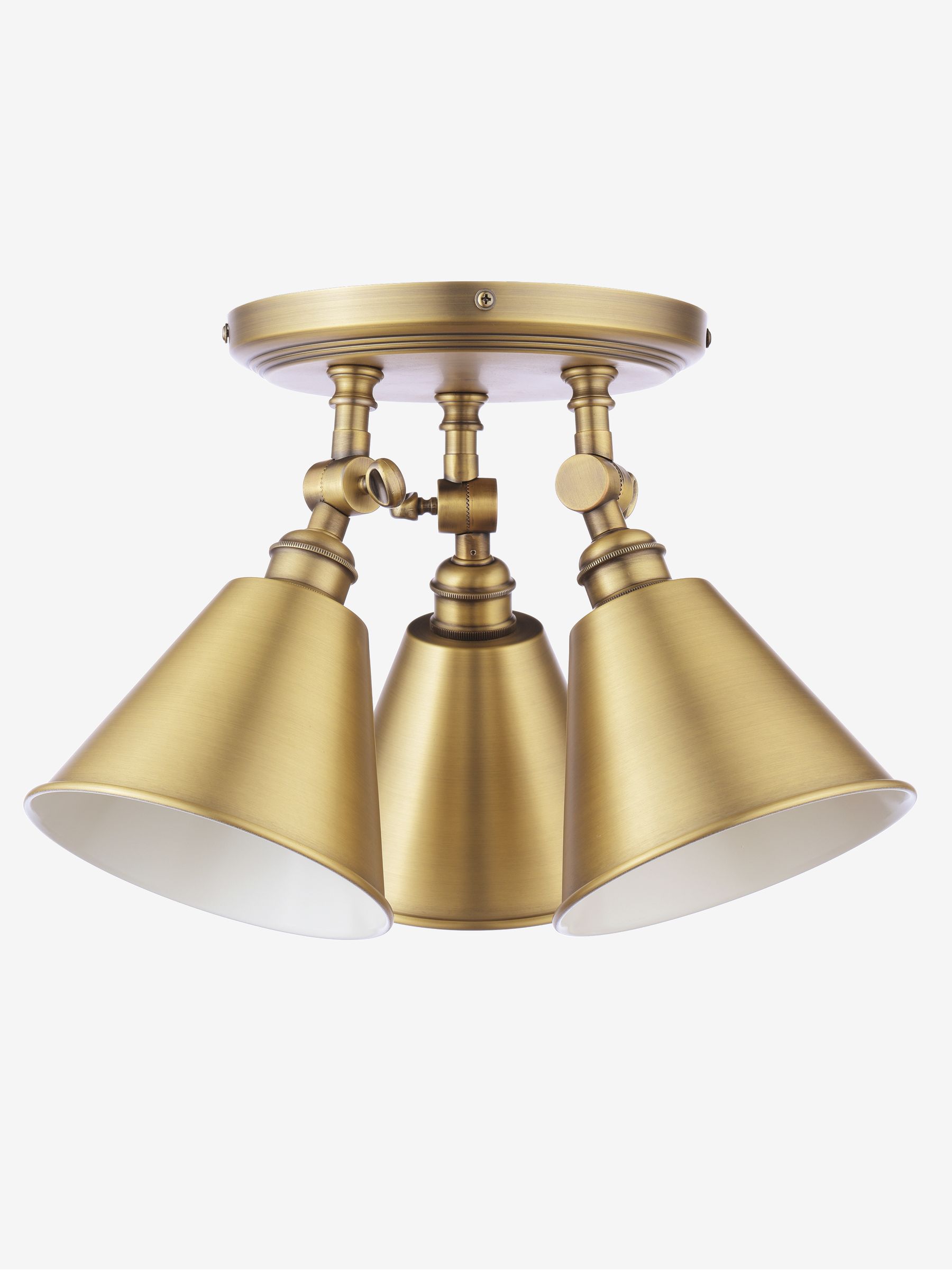 Brass Wollaton Ceiling Light - Image 7 of 8