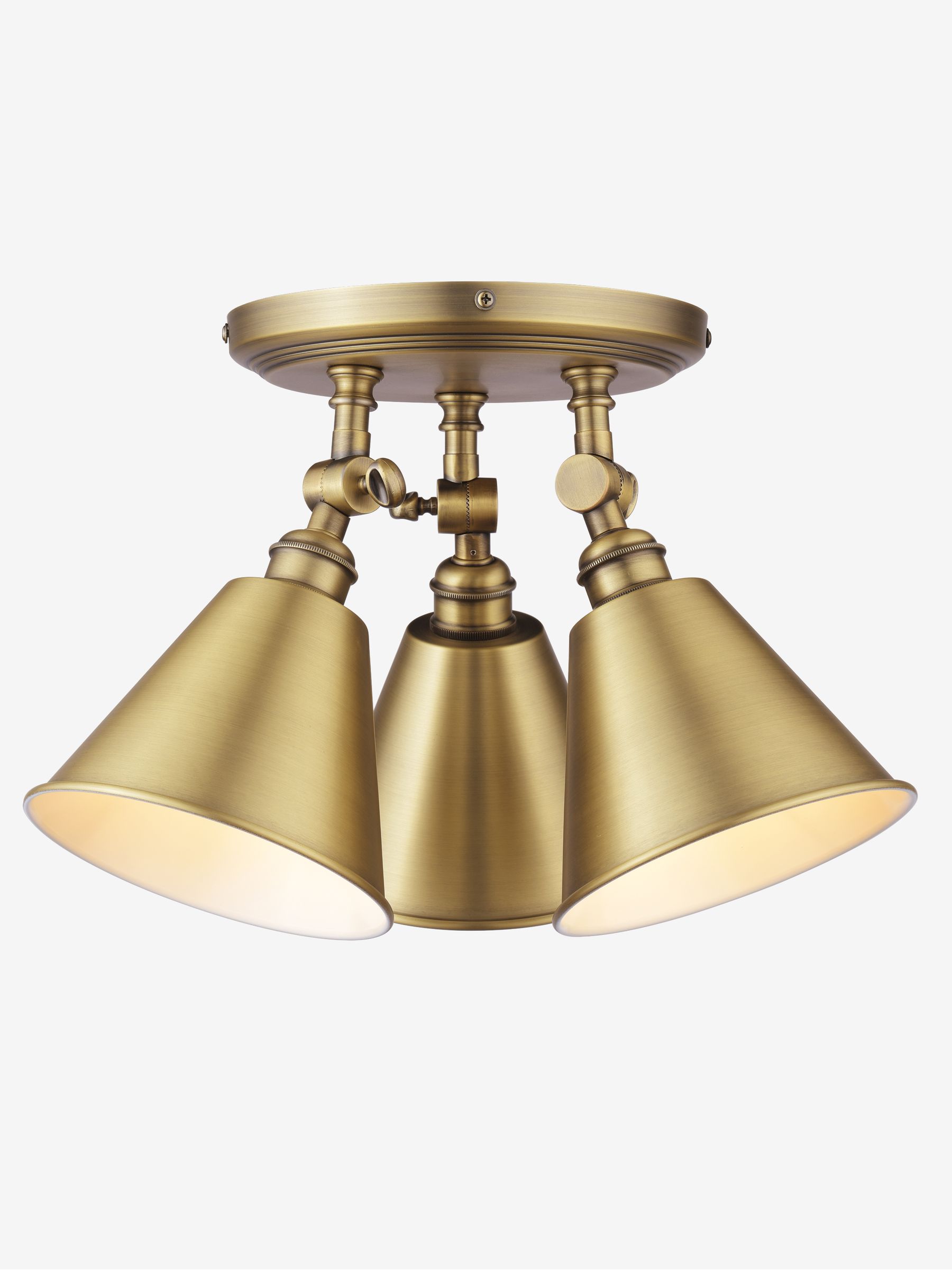 Brass Wollaton Ceiling Light - Image 8 of 8