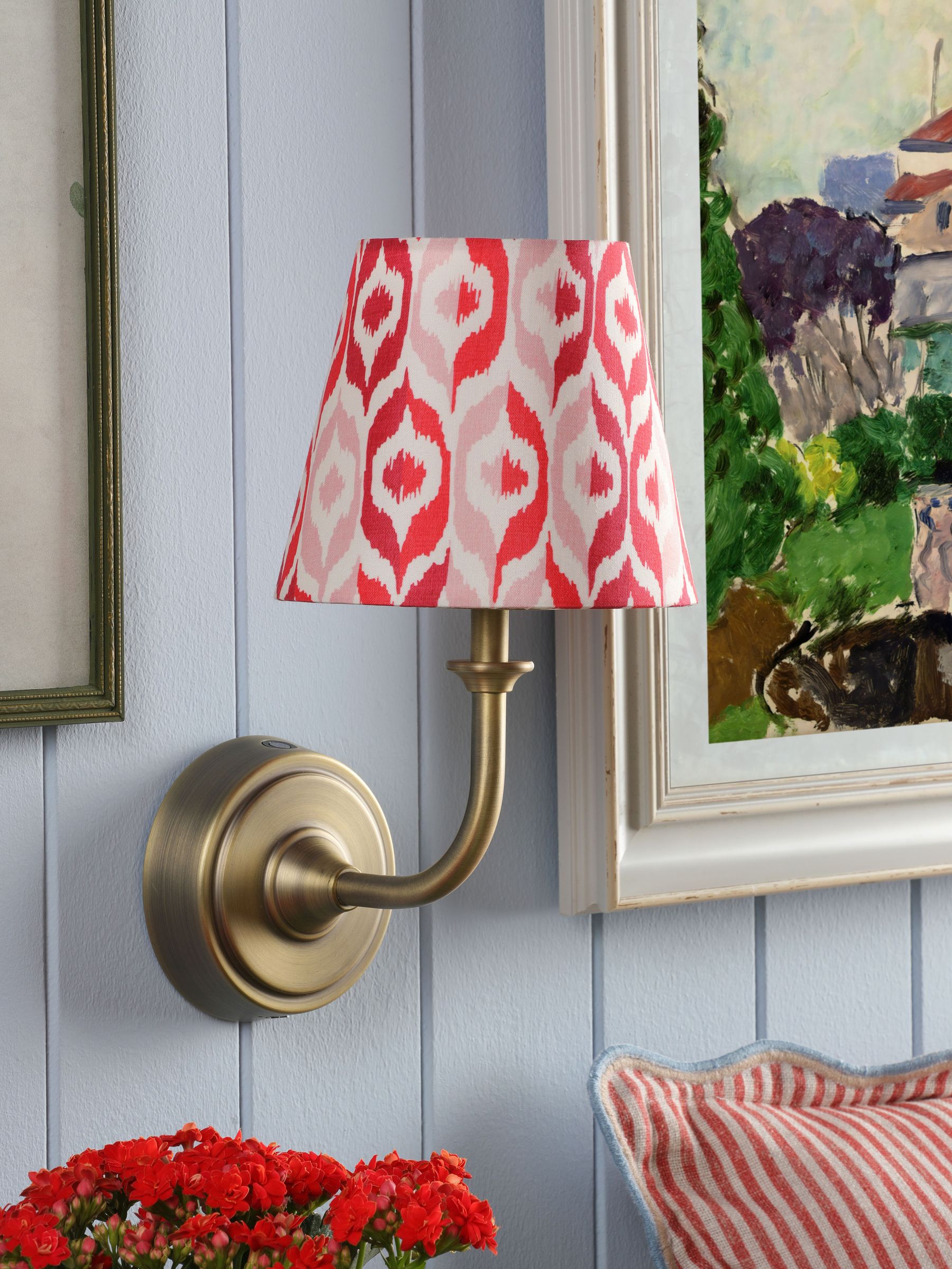 Red Apsley Rechargeable LED Wall Light - Image 2 of 6