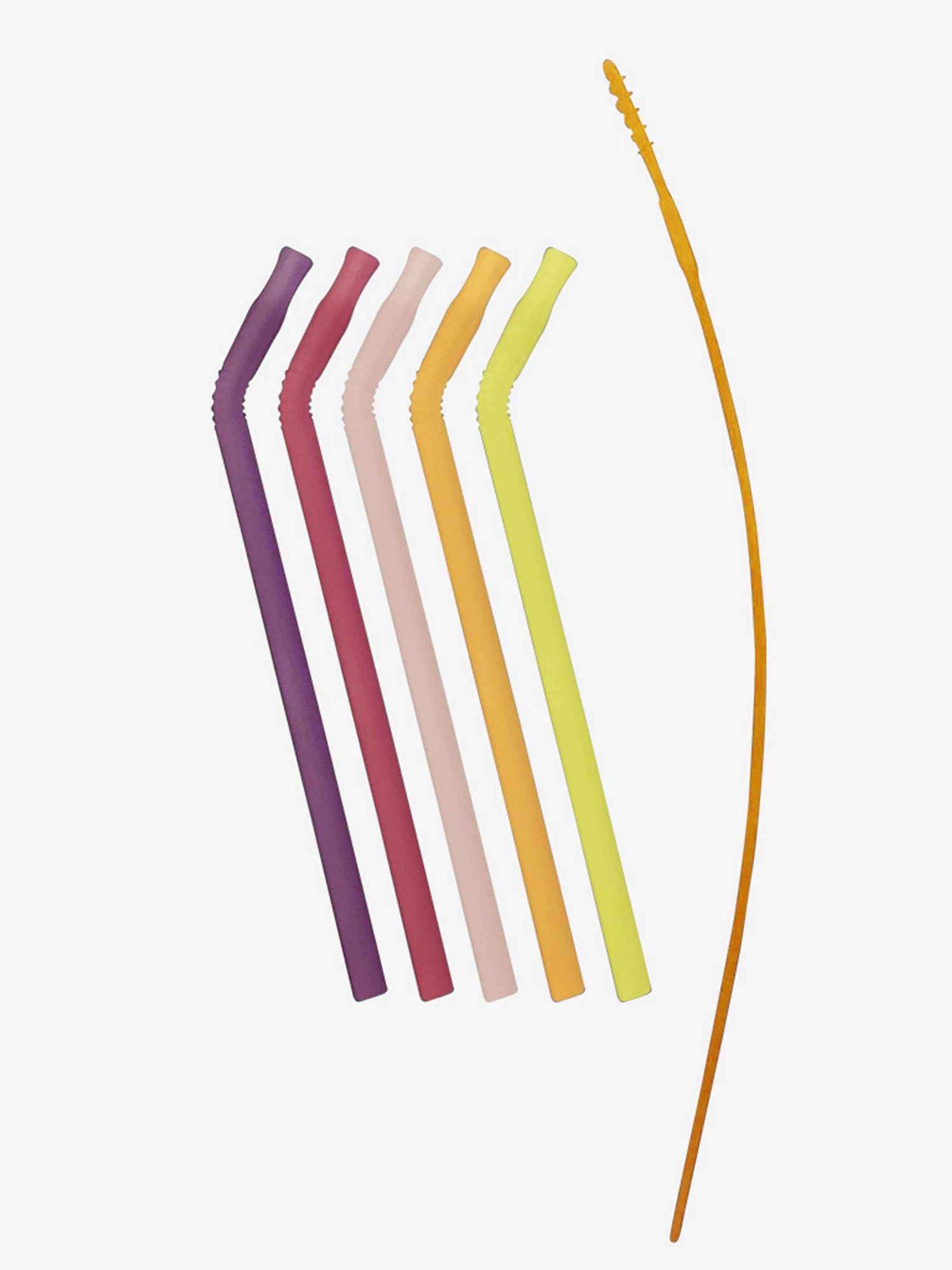 b.box 5pc Silicone Straw Pack - Image 1 of 8