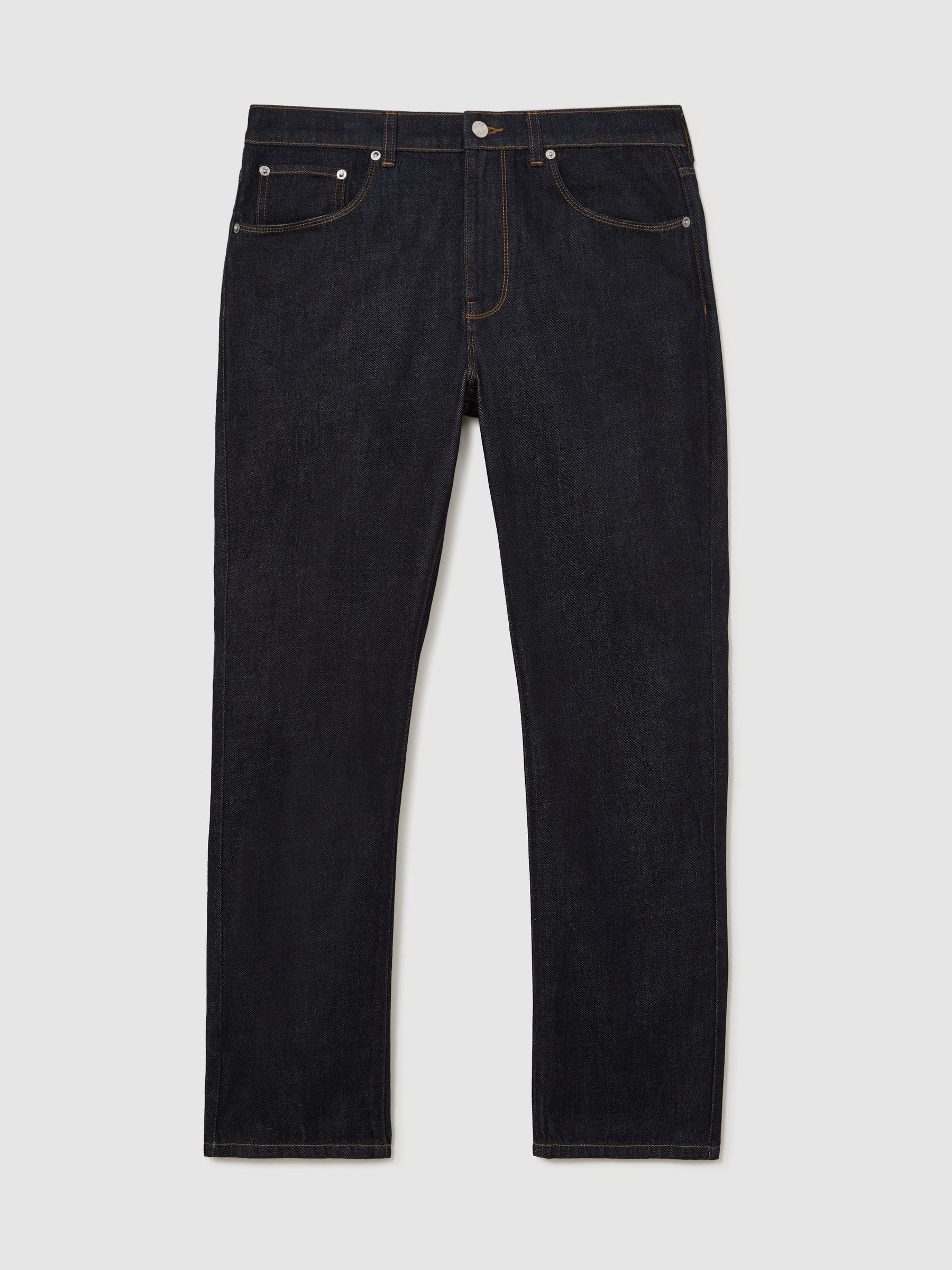 Straight-Leg Jeans in Dark Indigo - Image 2 of 7