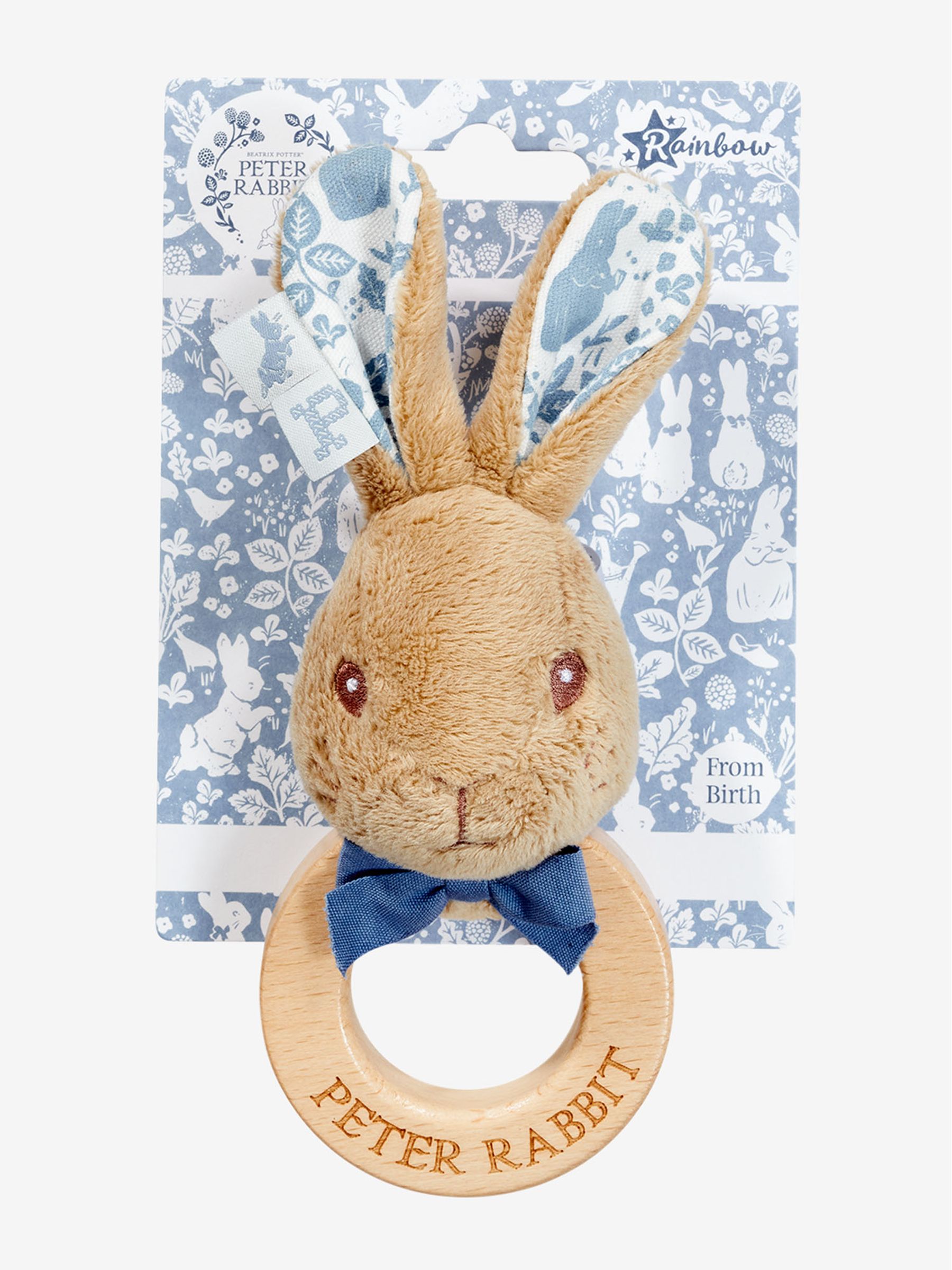 Signature Peter Rabbit Wooden Ring Rattle - Image 3 of 6