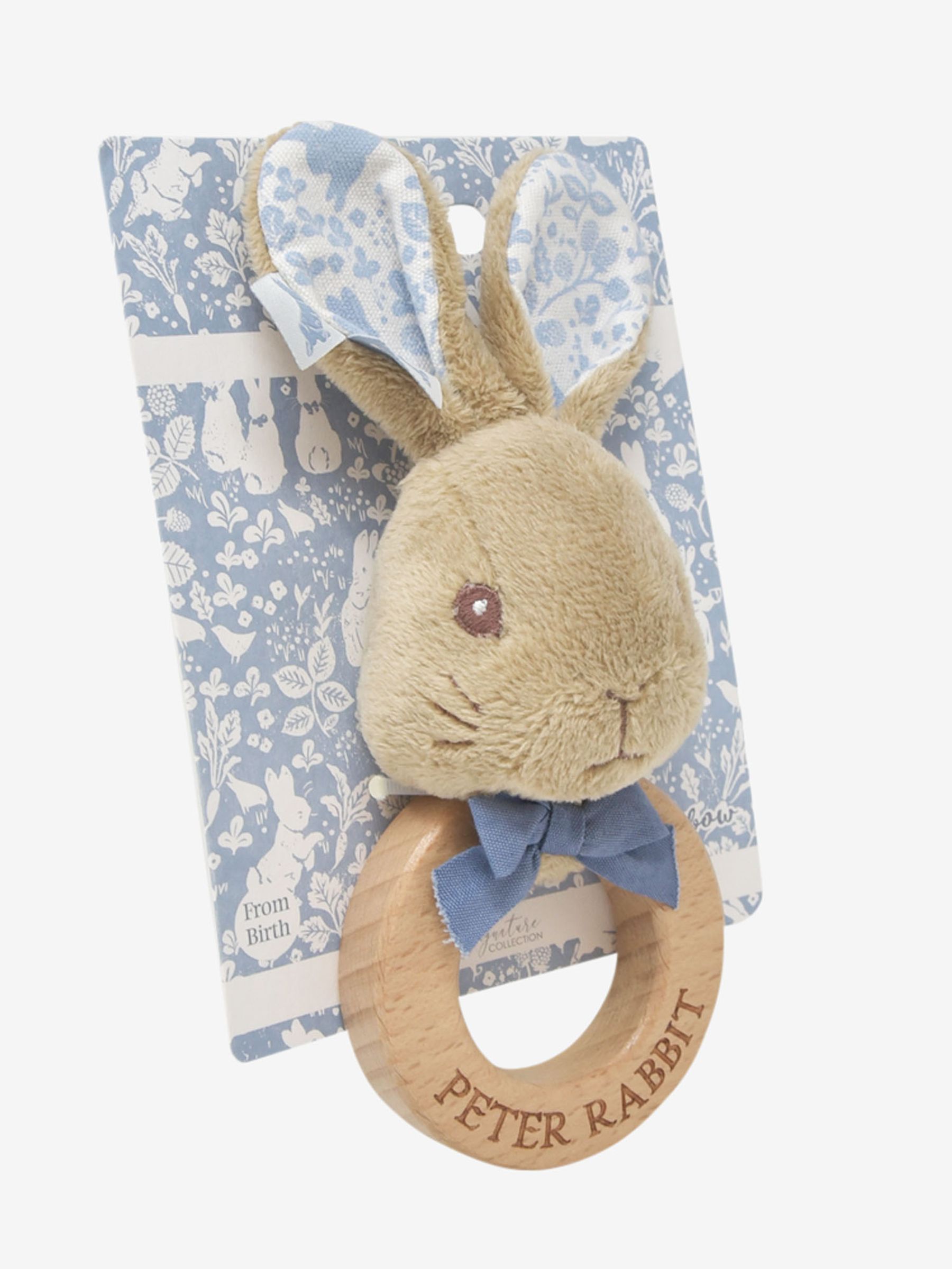 Signature Peter Rabbit Wooden Ring Rattle - Image 4 of 6