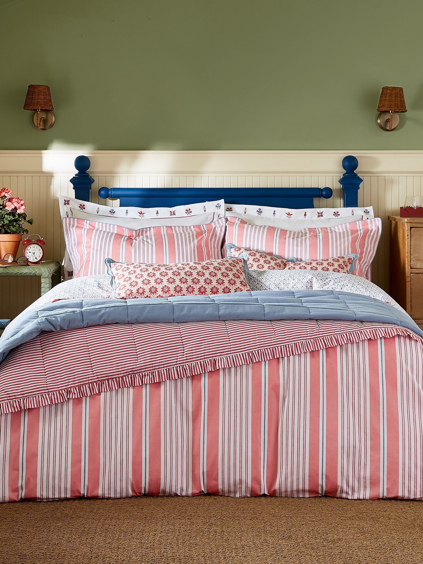 Blue Come Rain Or Shine Quilted Throw - Image 4 of 5