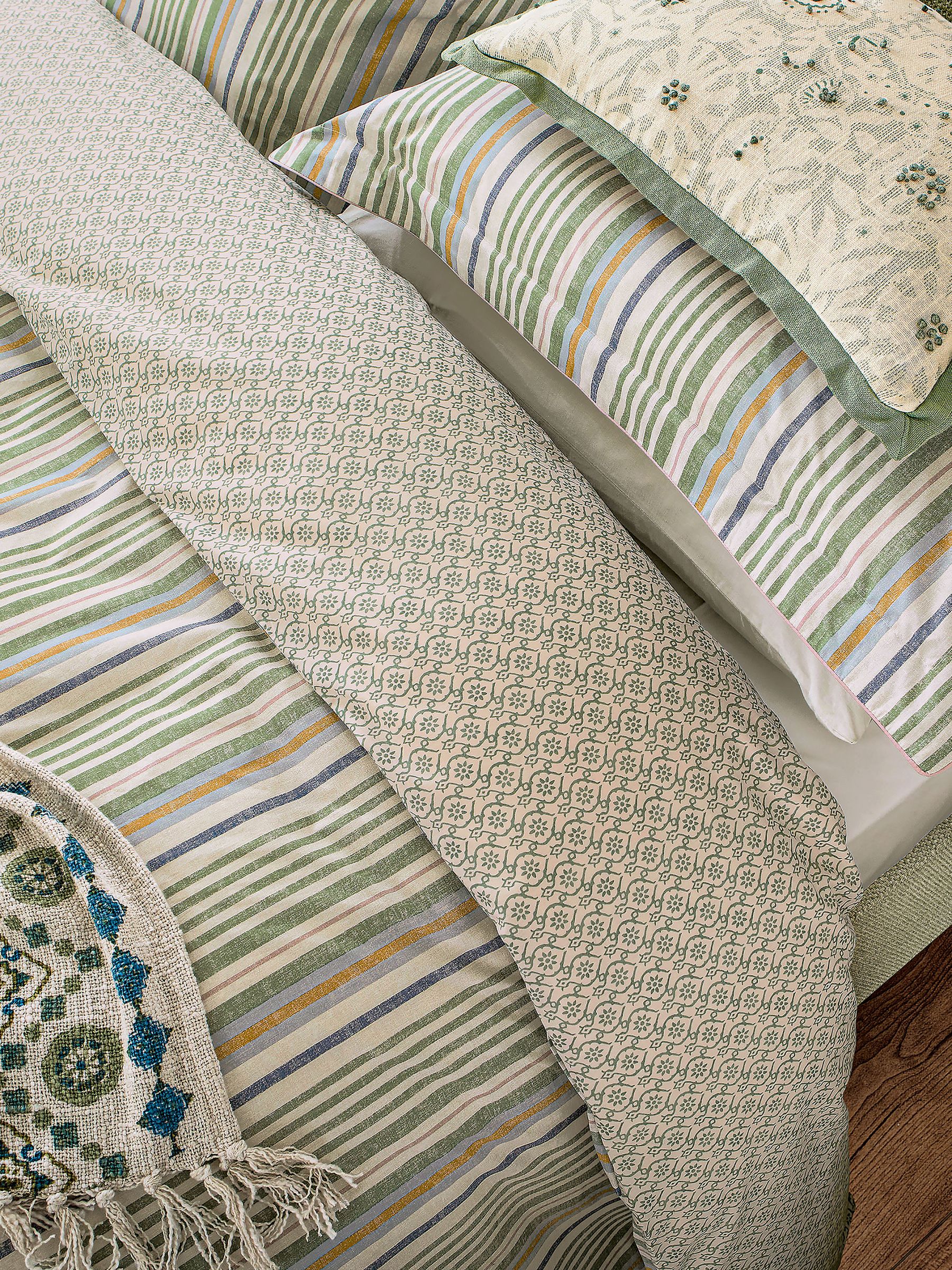 Cream Country Tiles Throw - Image 4 of 4 Cream Country Tiles Throw - Image 4 of 4