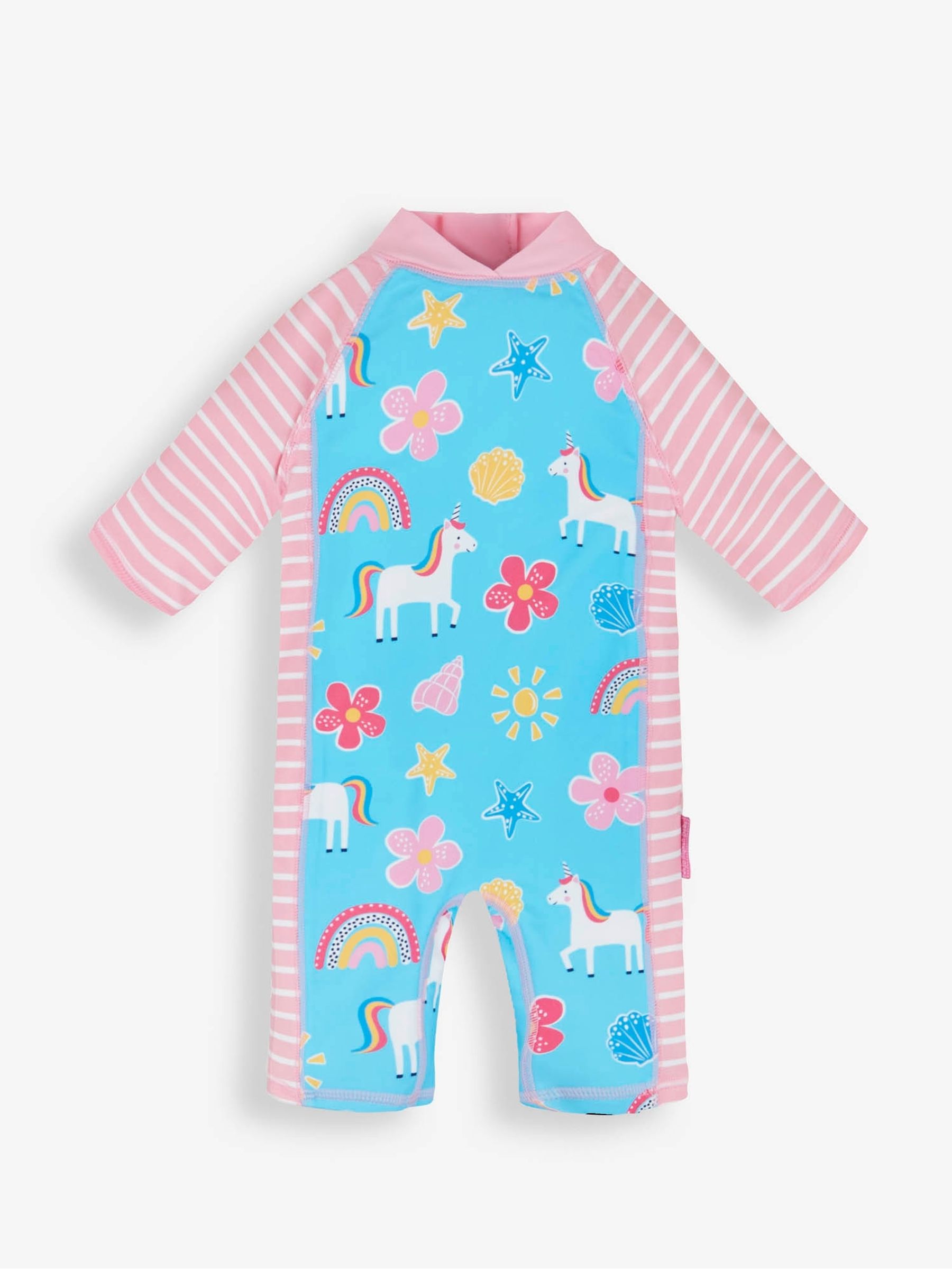 Blue Unicorn UPF 50 1-Piece Sun Protection Suit - Image 1 of 3