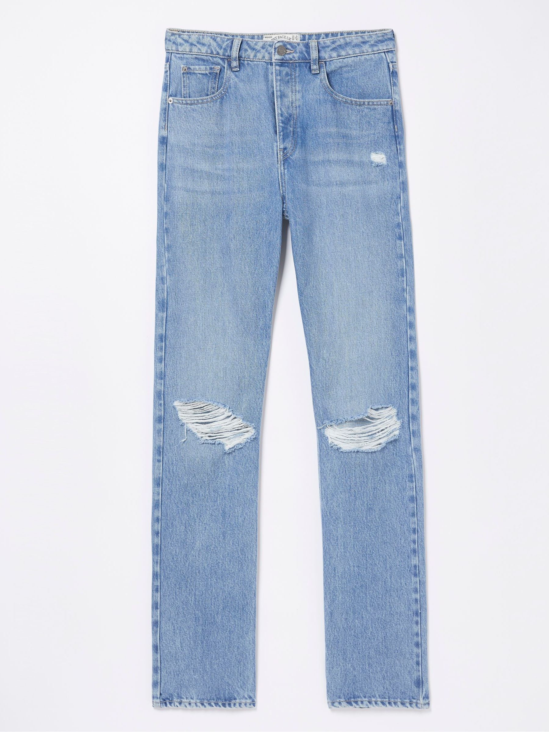 Blue Sutton Rip Detail Jeans - Image 6 of 6