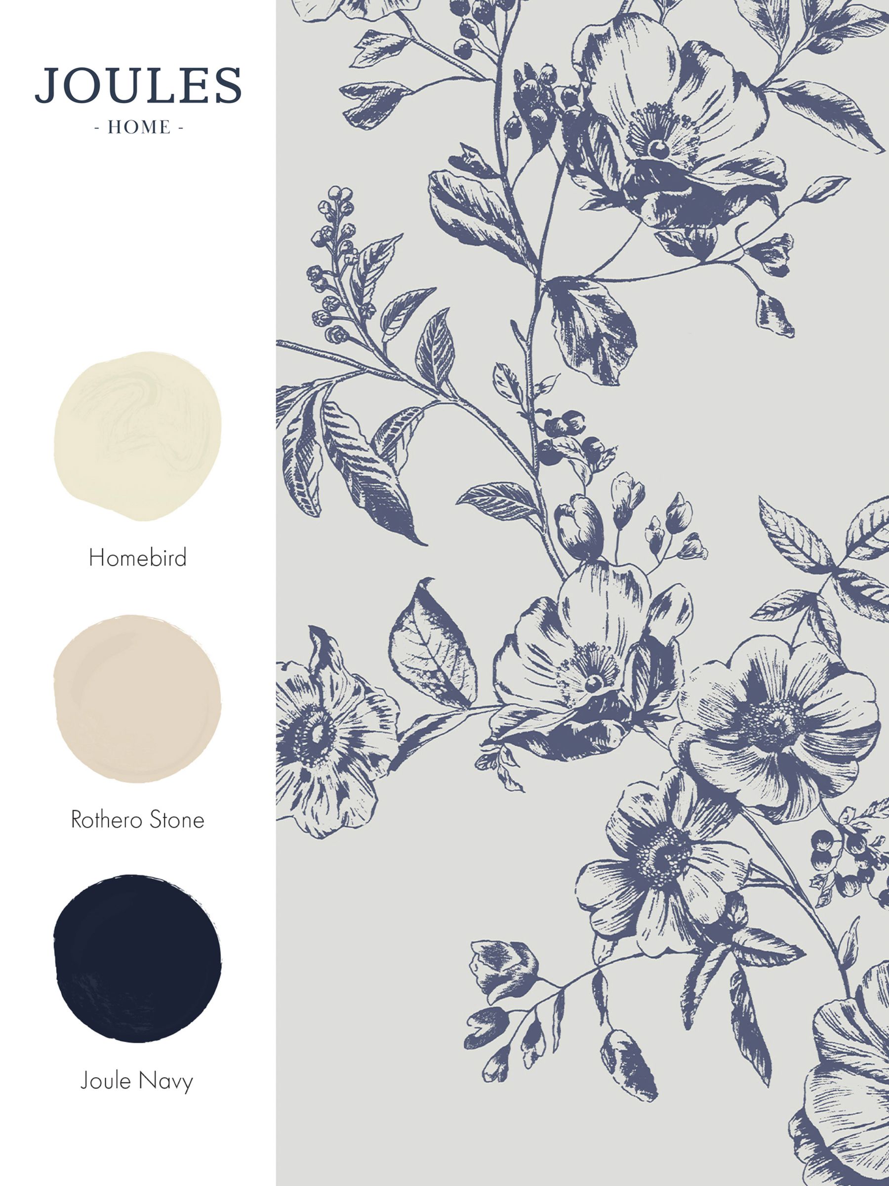 Cream Honey Floral Wallpaper - Image 4 of 5