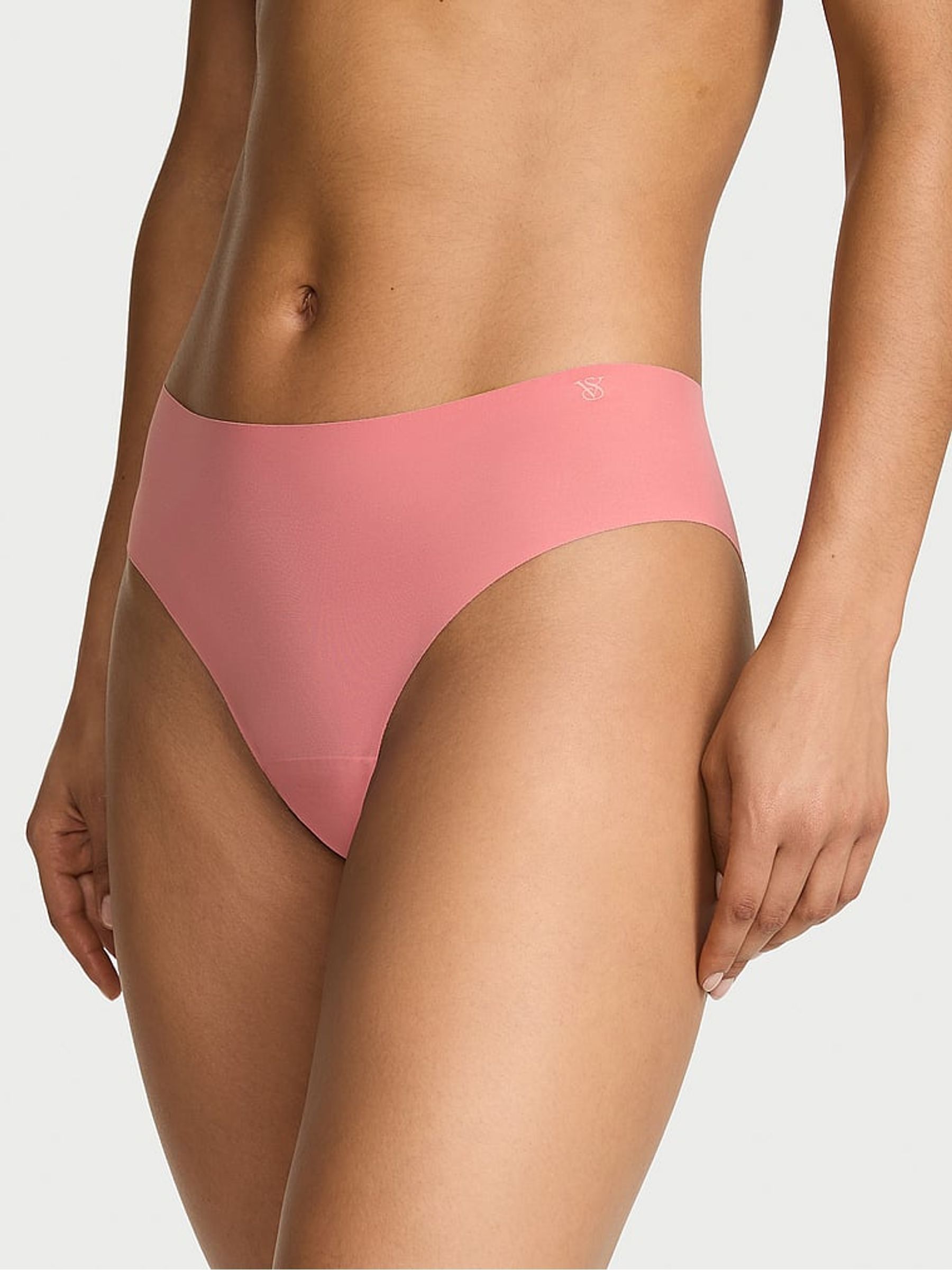 Rose Dust Pink Bikini Mid-Rise Knickers - Image 1 of 2